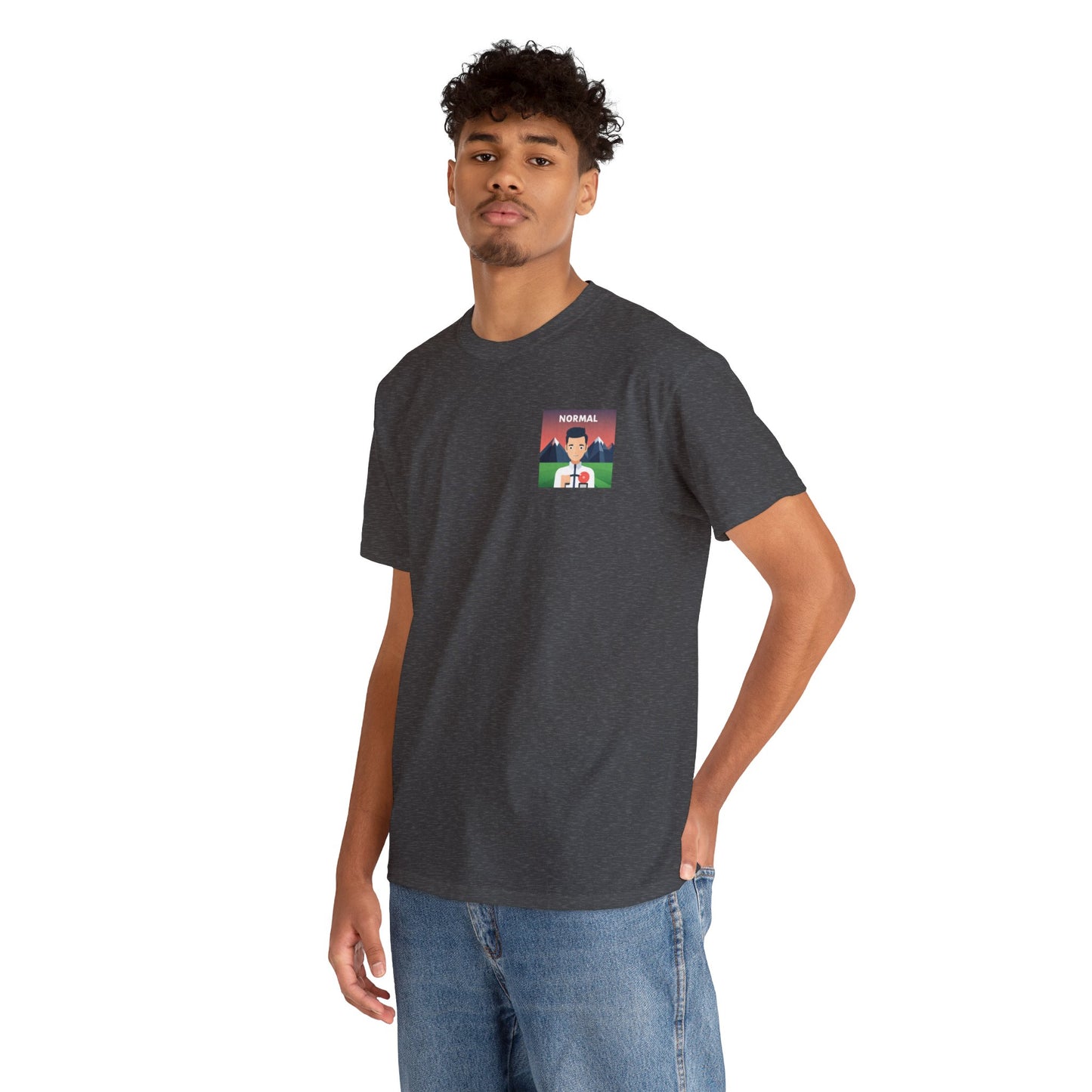 Normal Wear Unisex Heavy Cotton Tee