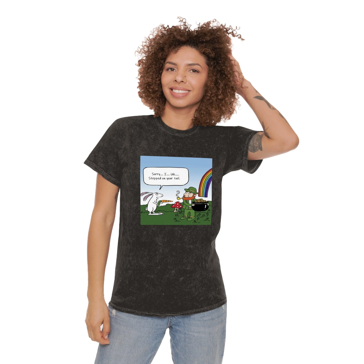 Normal Wear St. Patricks Unisex Mineral Wash T-Shirt