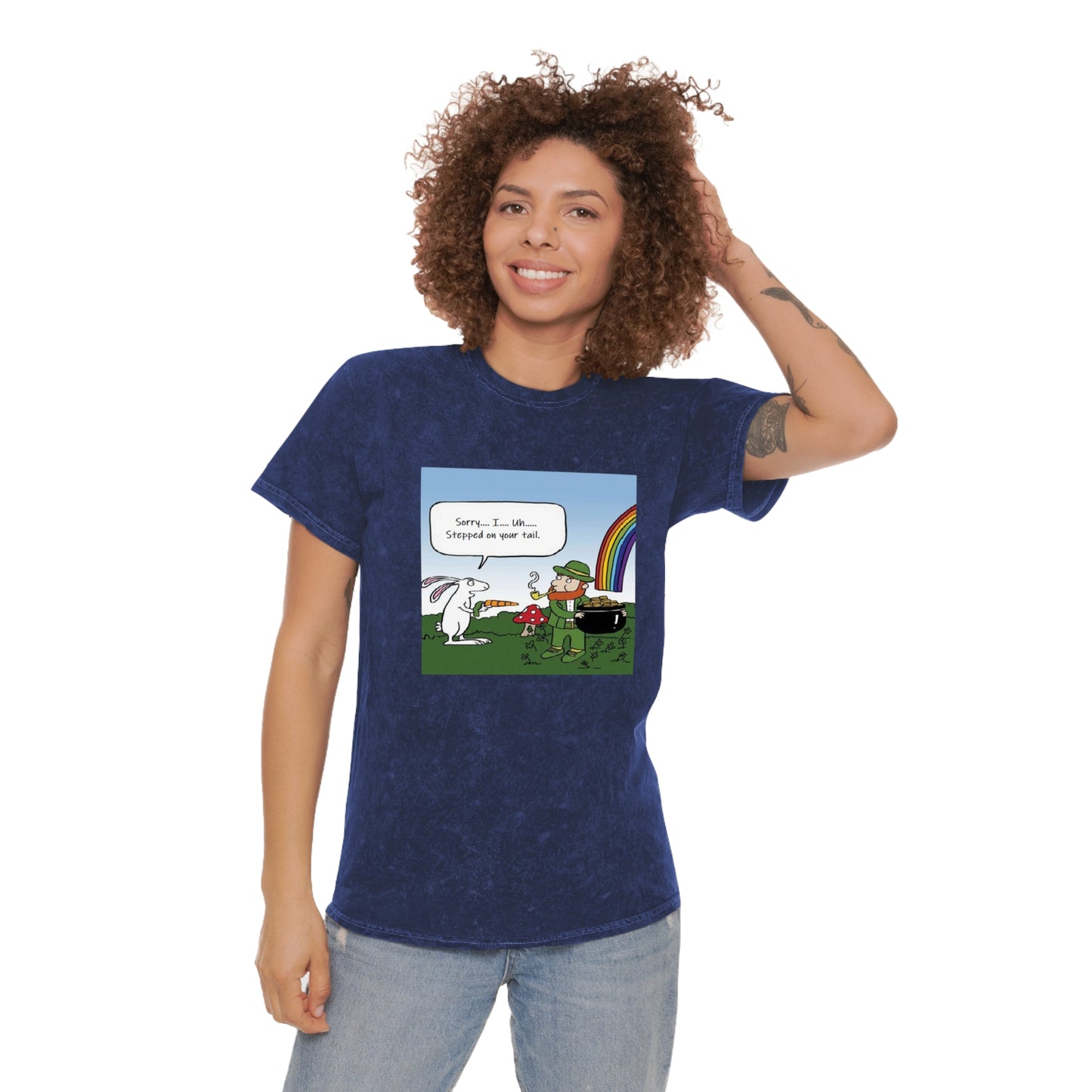 Normal Wear St. Patricks Unisex Mineral Wash T-Shirt