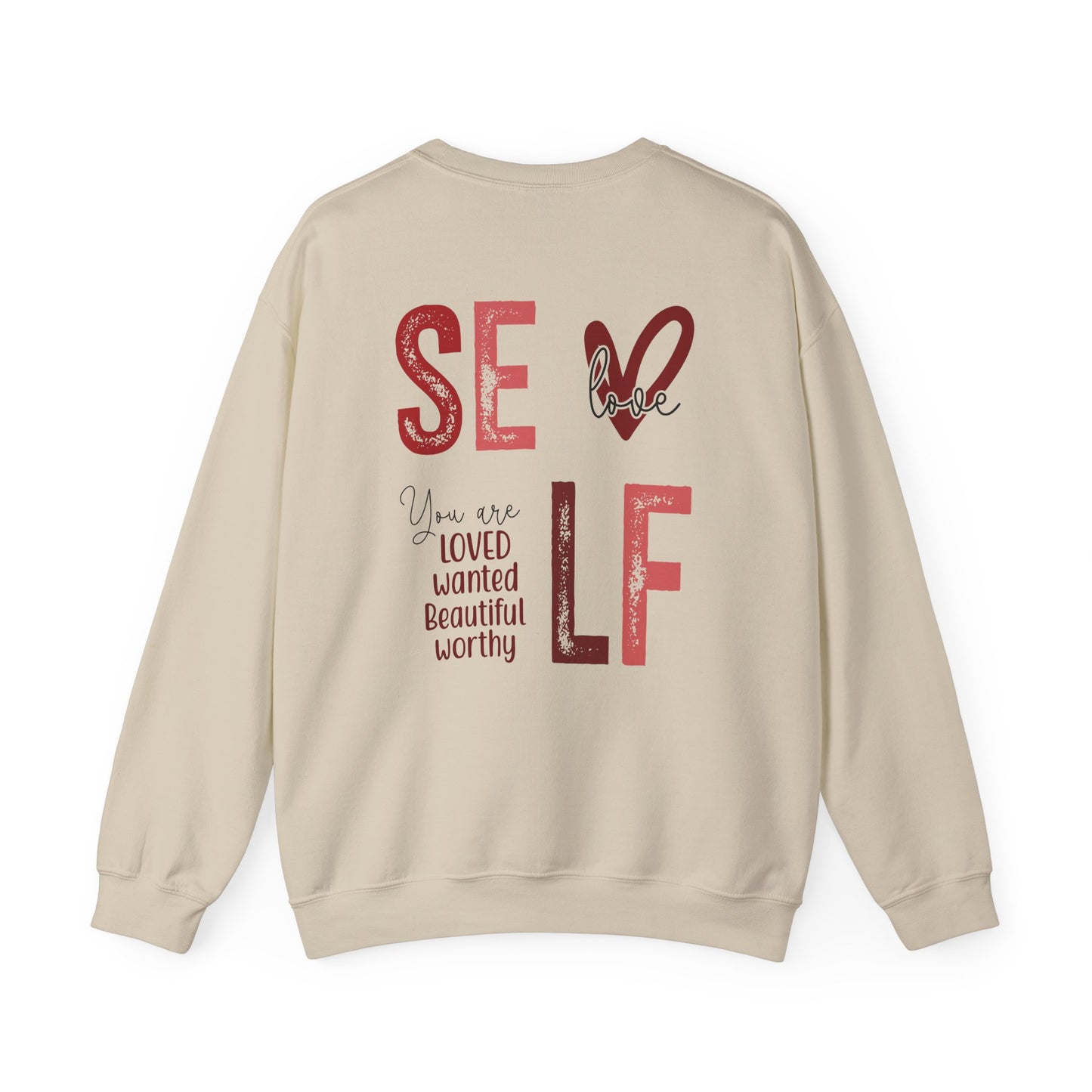 Self Love Design Unisex Heavy Blend™ Crewneck Sweatshirt