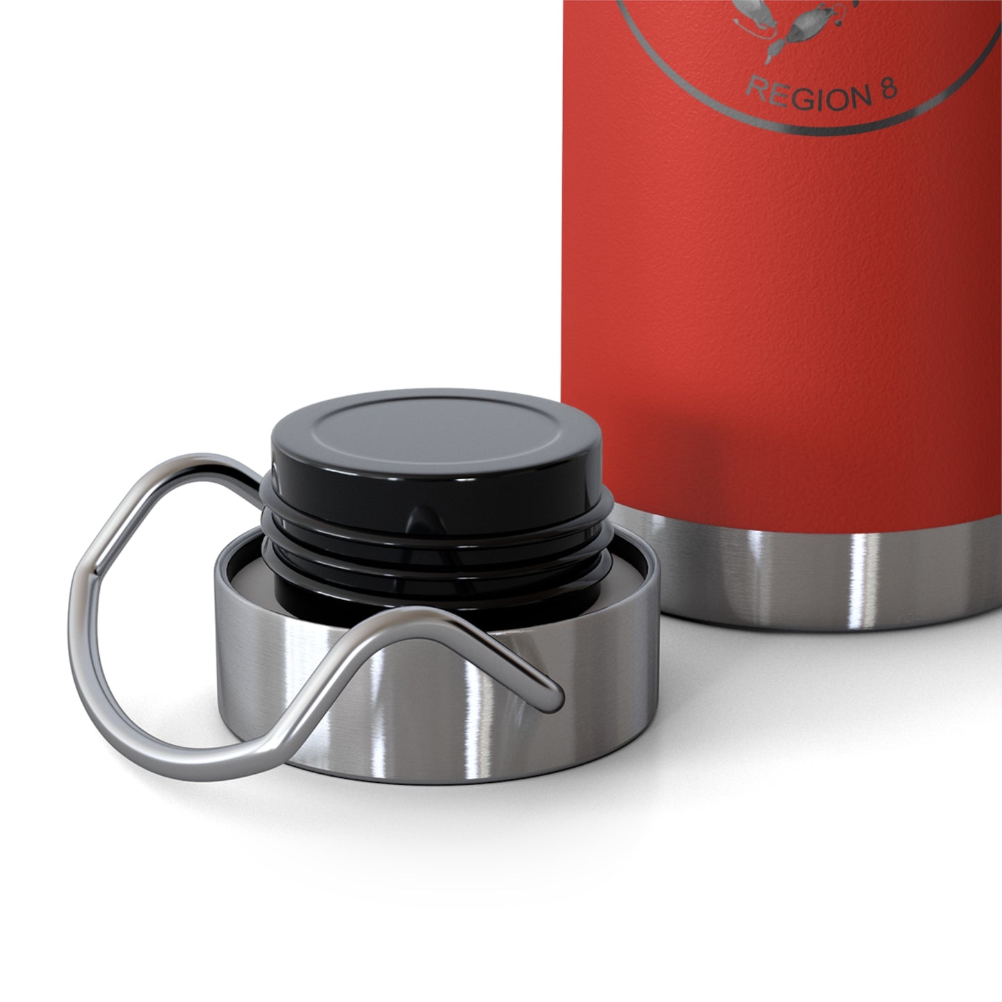 IBBT Insulated Water Bottle, 22oz Copper Flask for Outdoor Adventures, Custom Travel Mug