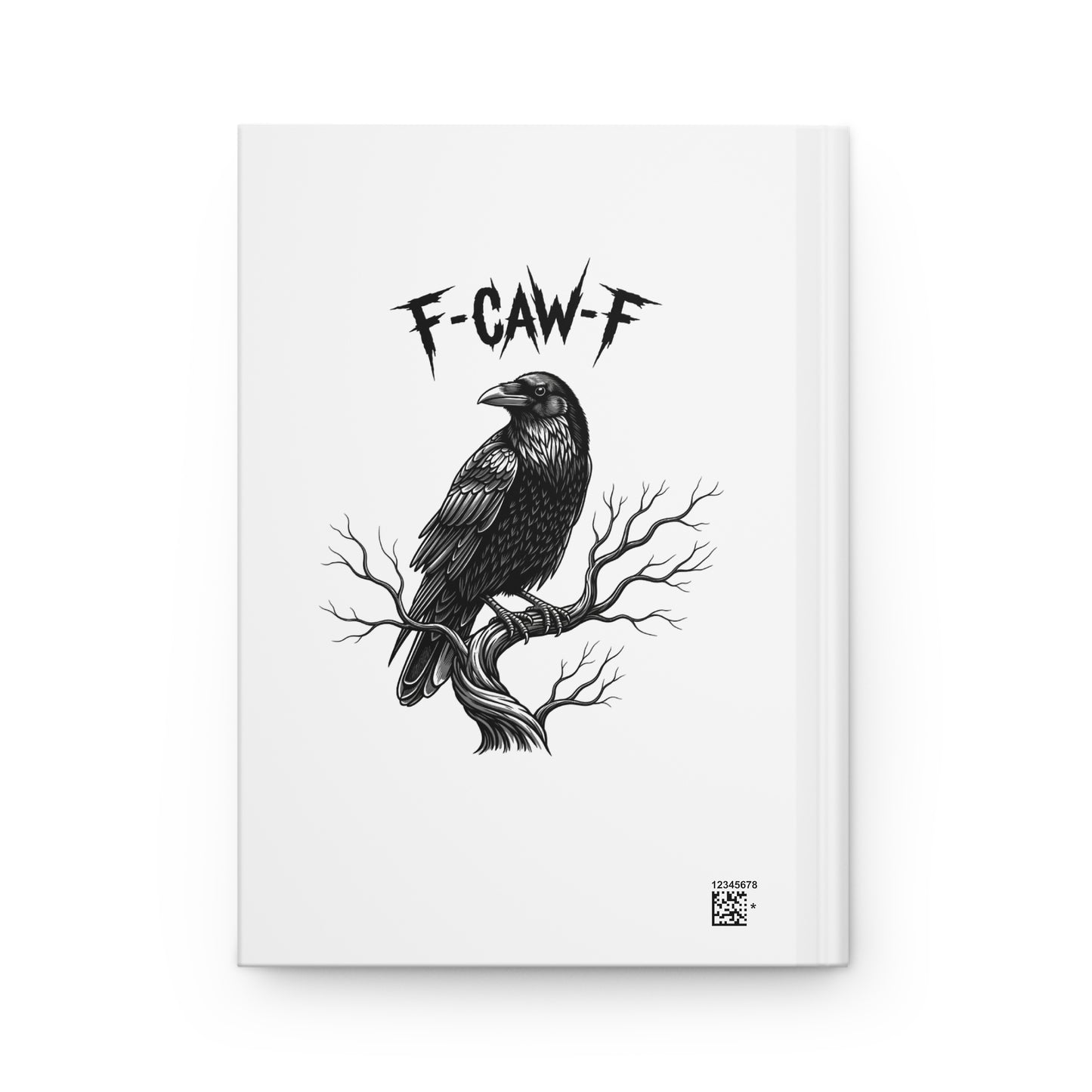 Raven Design Hardcover Journal - Perfect for Writers, Note-Taking, Gifts, School, F-Caw-F