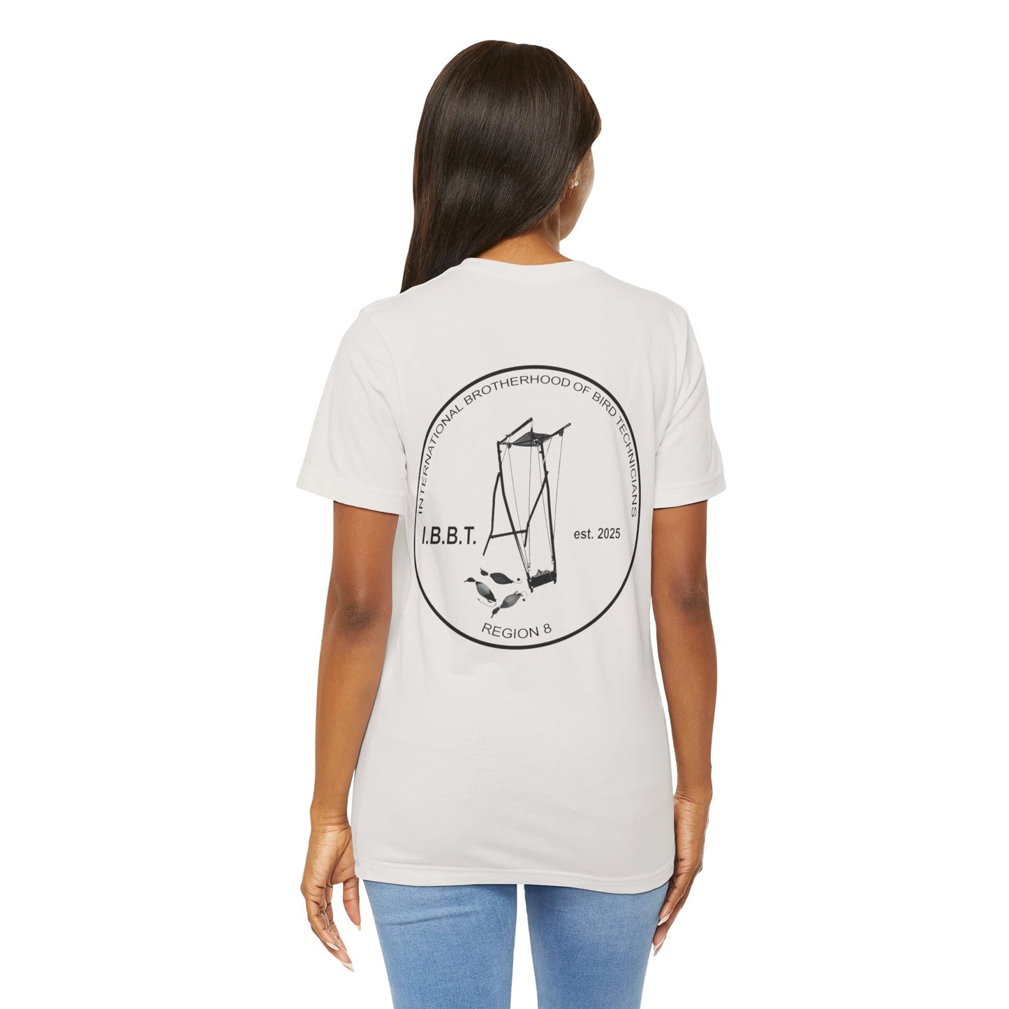 International Brotherhood of Bird Technicians IBBT Region 8 Back Print
