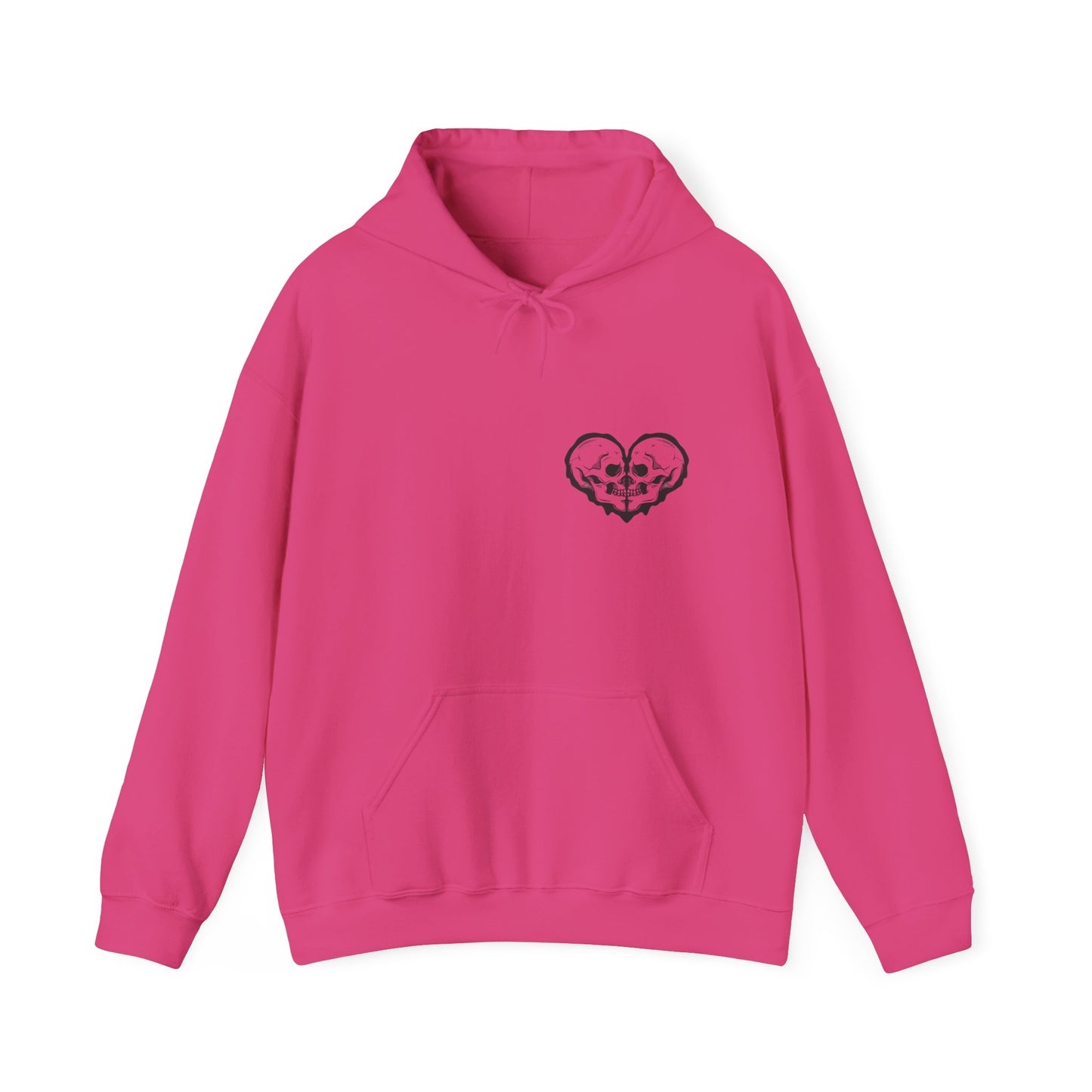 Skeleton Heart Hoodie - if i had feelings they'd be for you