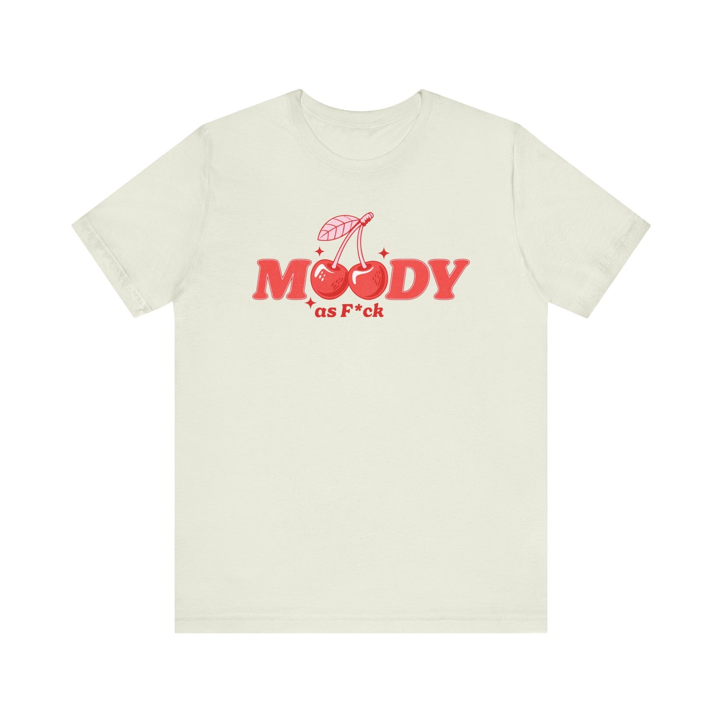 Moody AF front Cherries Self Love skeleton Heart Back