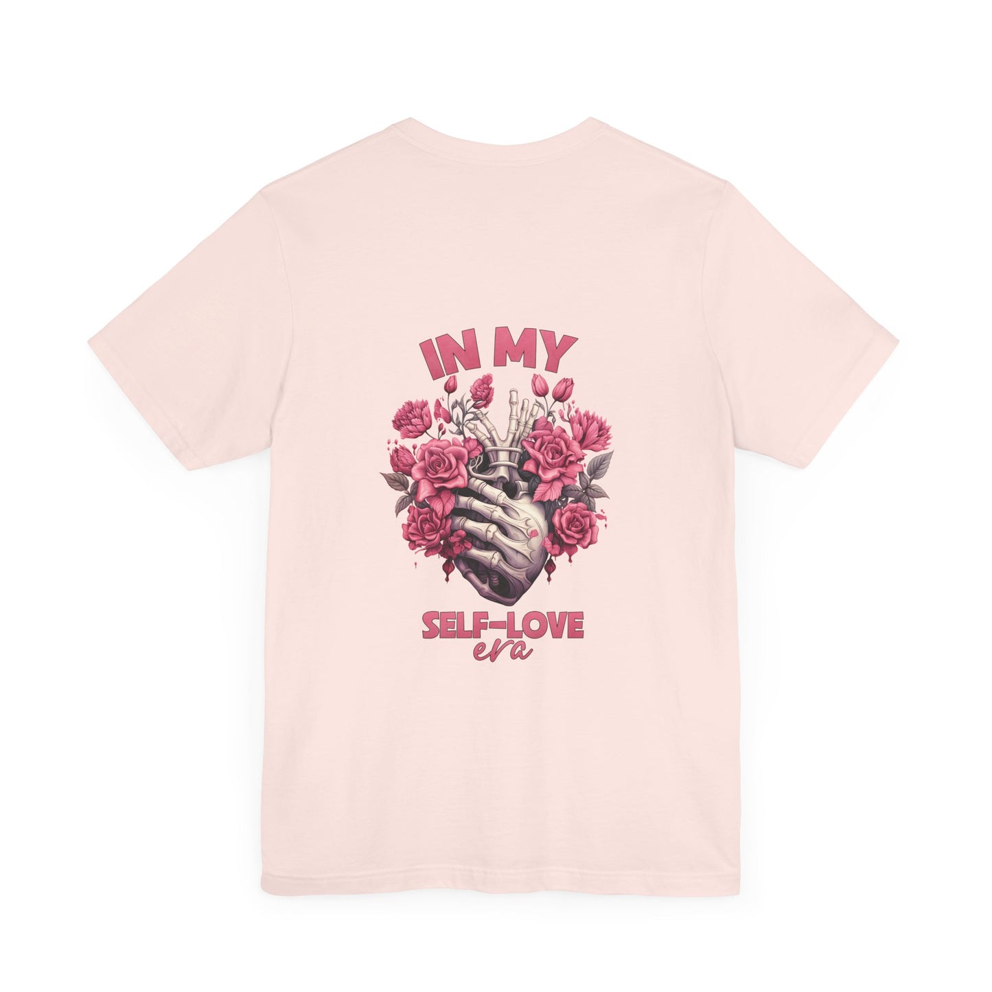 Moody AF front Cherries Self Love skeleton Heart Back