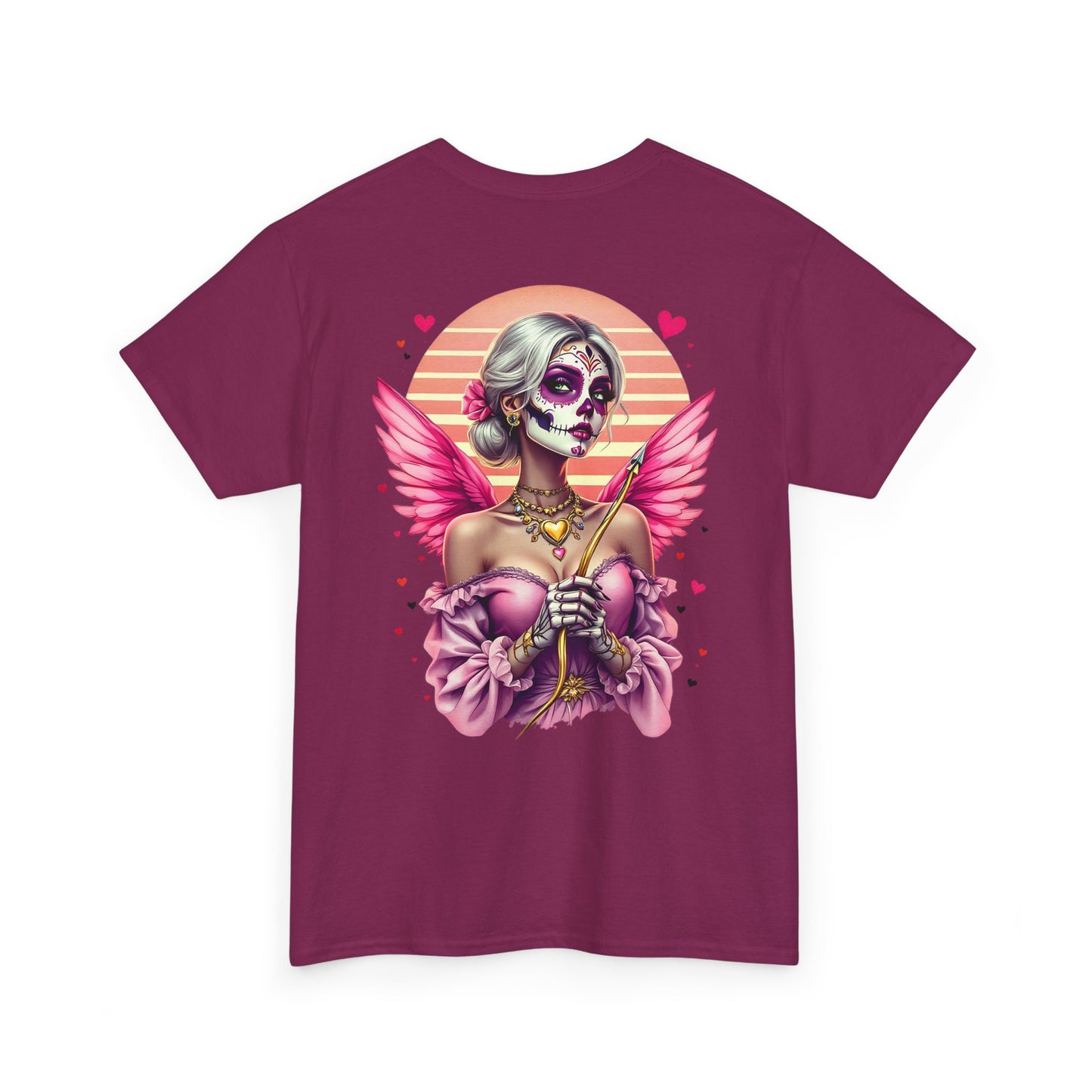 Valentine's Unisex Tee with Love You More Design