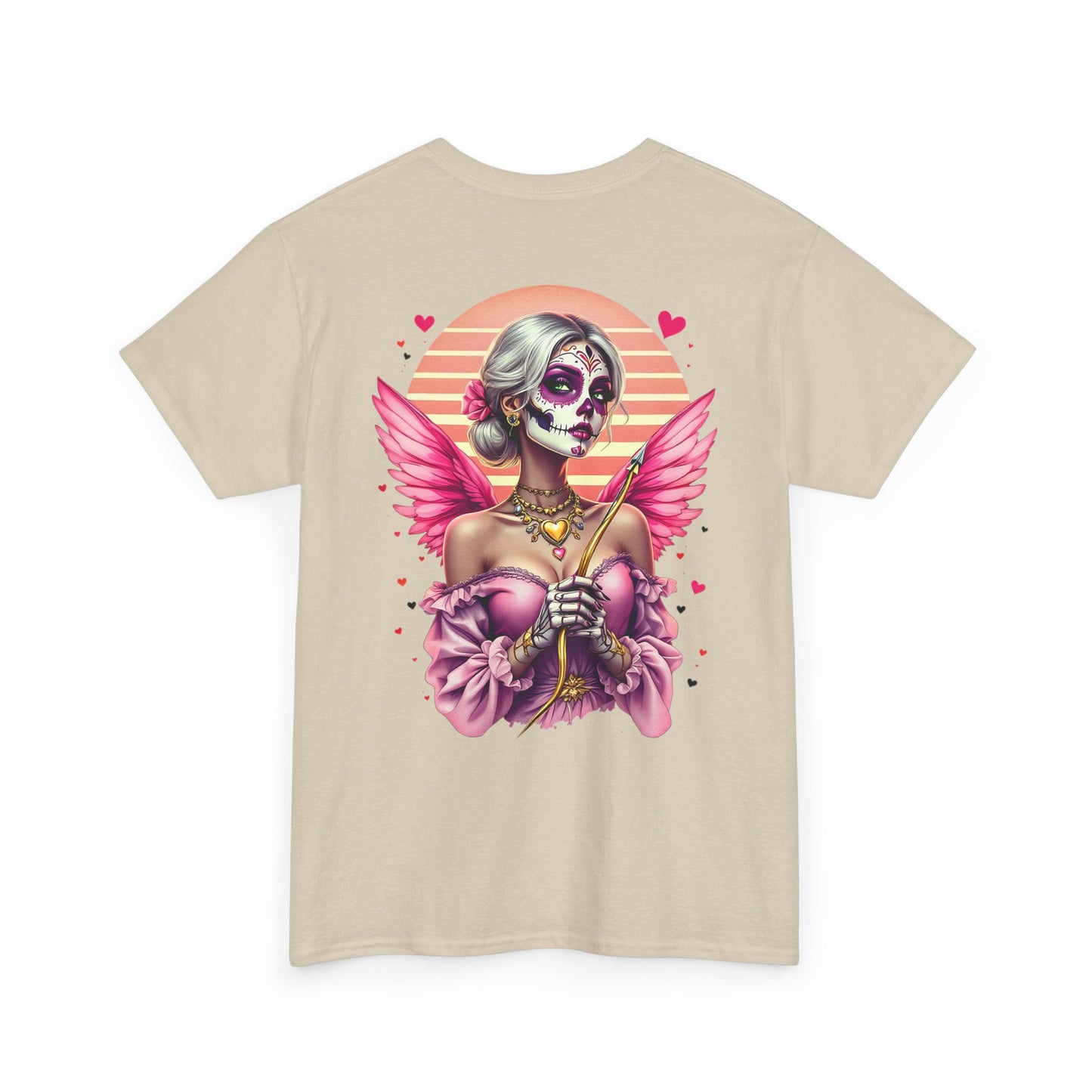 Valentine's Unisex Tee with Love You More Design