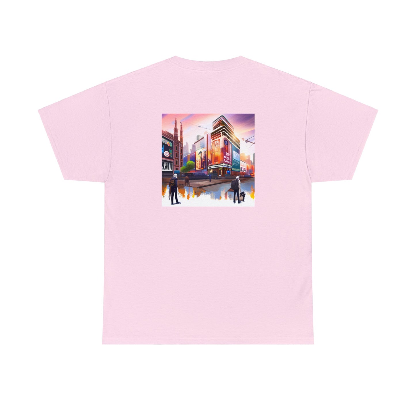 Normales Tragen AI Prints Unisex-T-Shirt aus schwerer Baumwolle