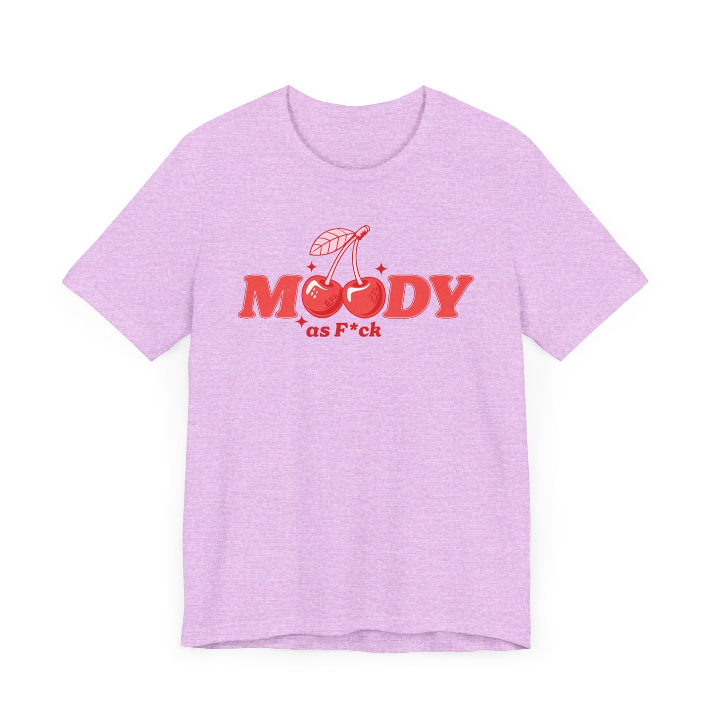 Moody AF front Cherries Self Love skeleton Heart Back