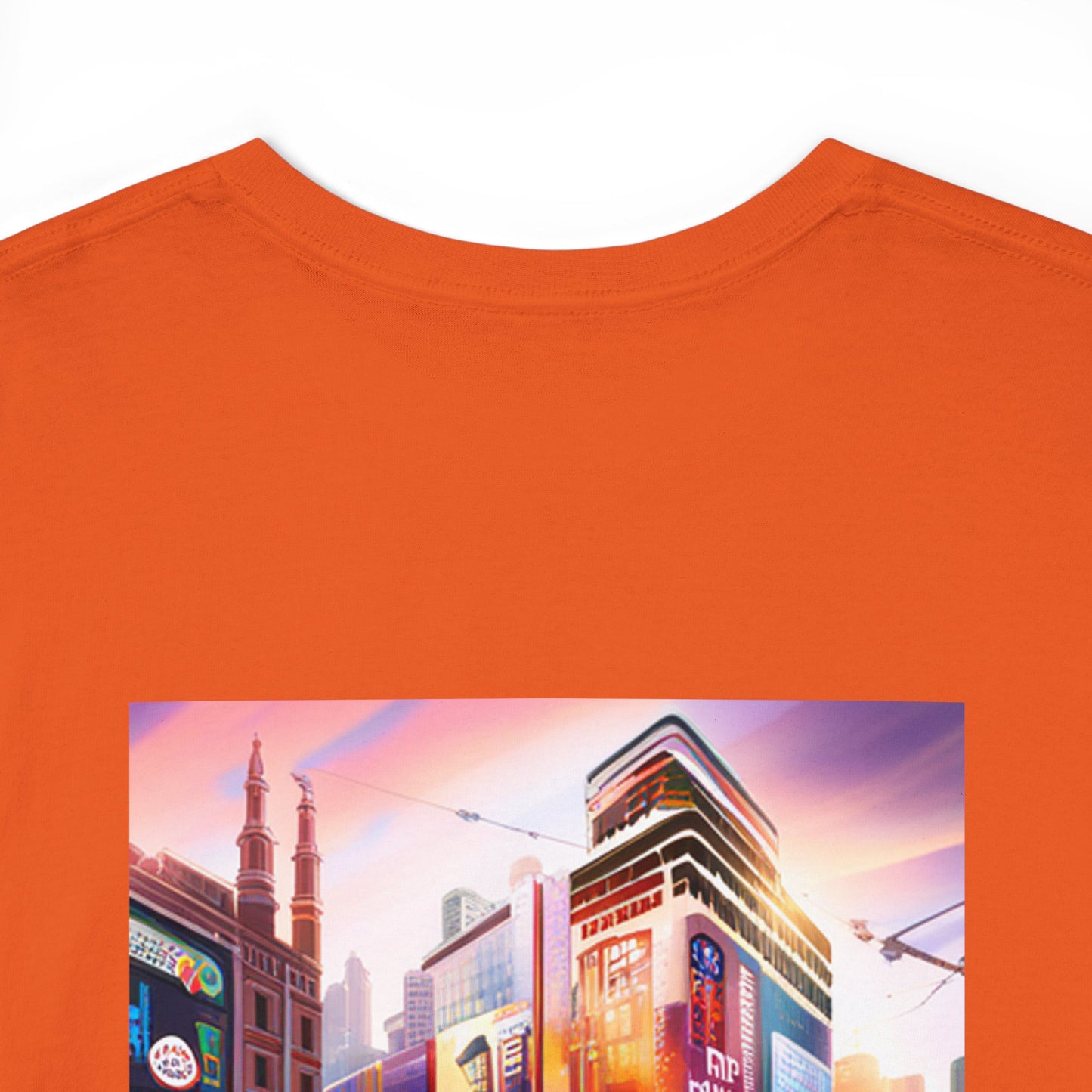 Normales Tragen AI Prints Unisex-T-Shirt aus schwerer Baumwolle