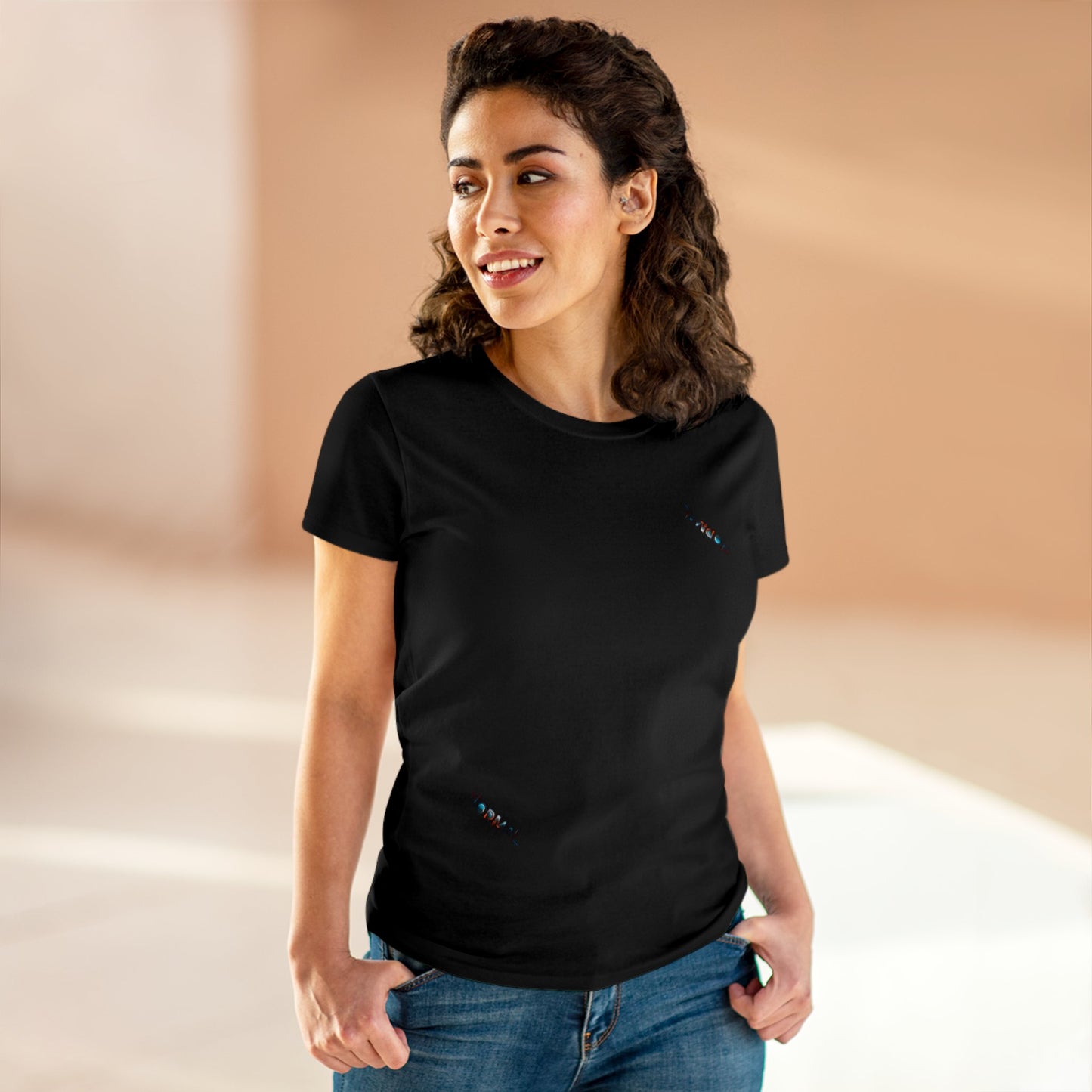 Normal Wear Women's Midweight Cotton Tee