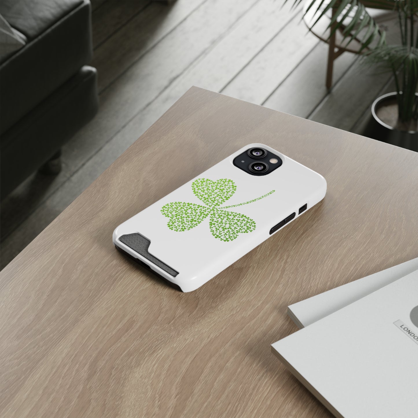 Clover St. Patricks Case With Card Holder