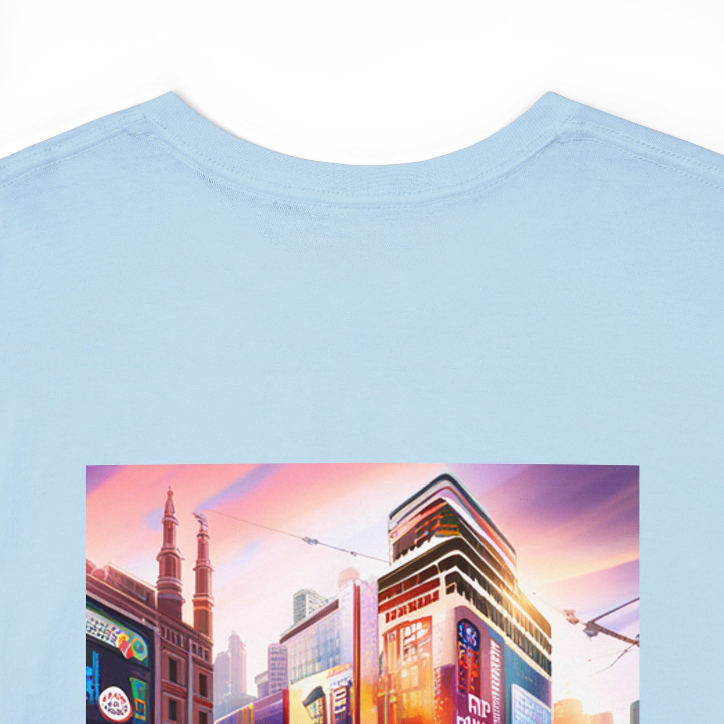 Normales Tragen AI Prints Unisex-T-Shirt aus schwerer Baumwolle