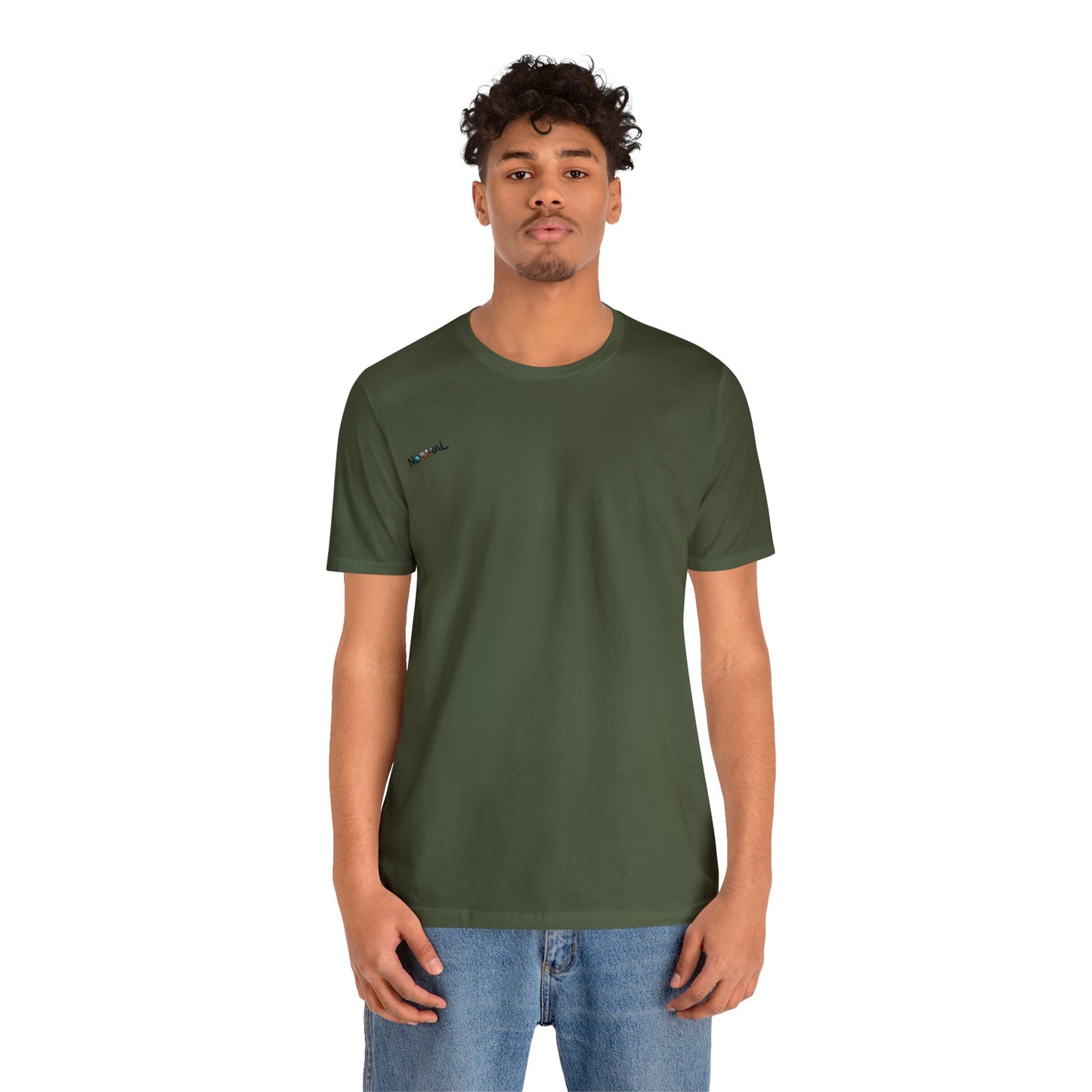 Normal Wear Unisex Jersey Short Sleeve Tee