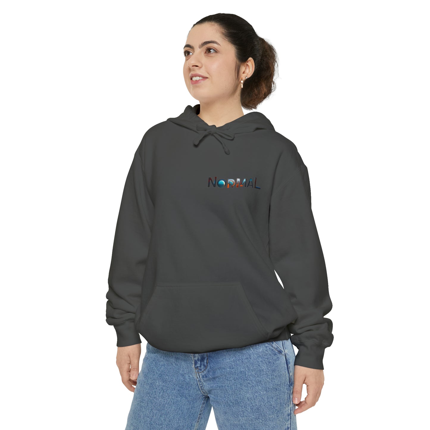 Normal Wear Unisex Garment-Dyed Hoodie