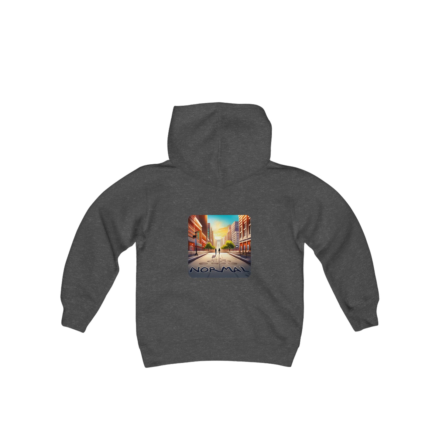 Normal Wear Youth Heavy Blend Hooded Sweatshirt