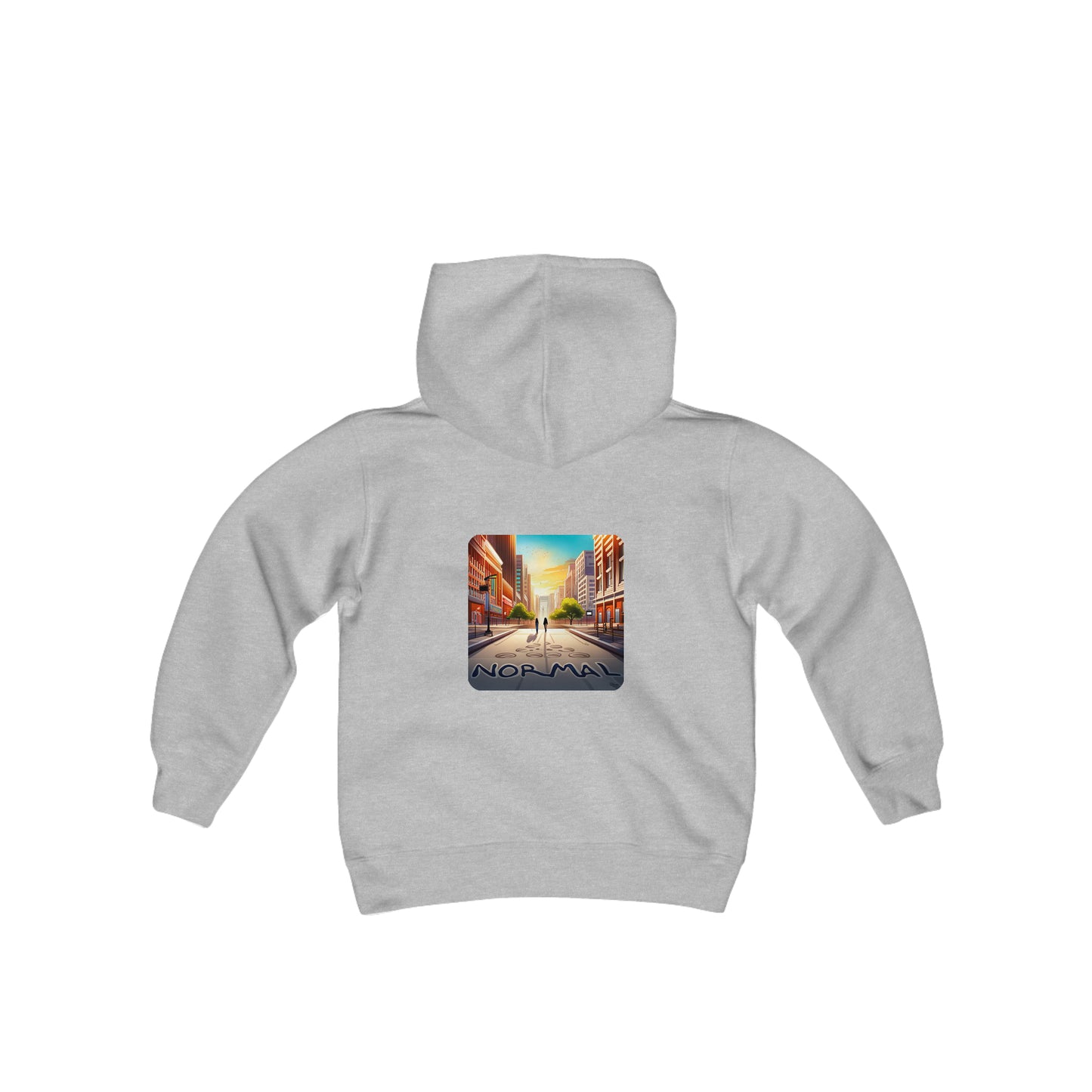 Normal Wear Youth Heavy Blend Hooded Sweatshirt