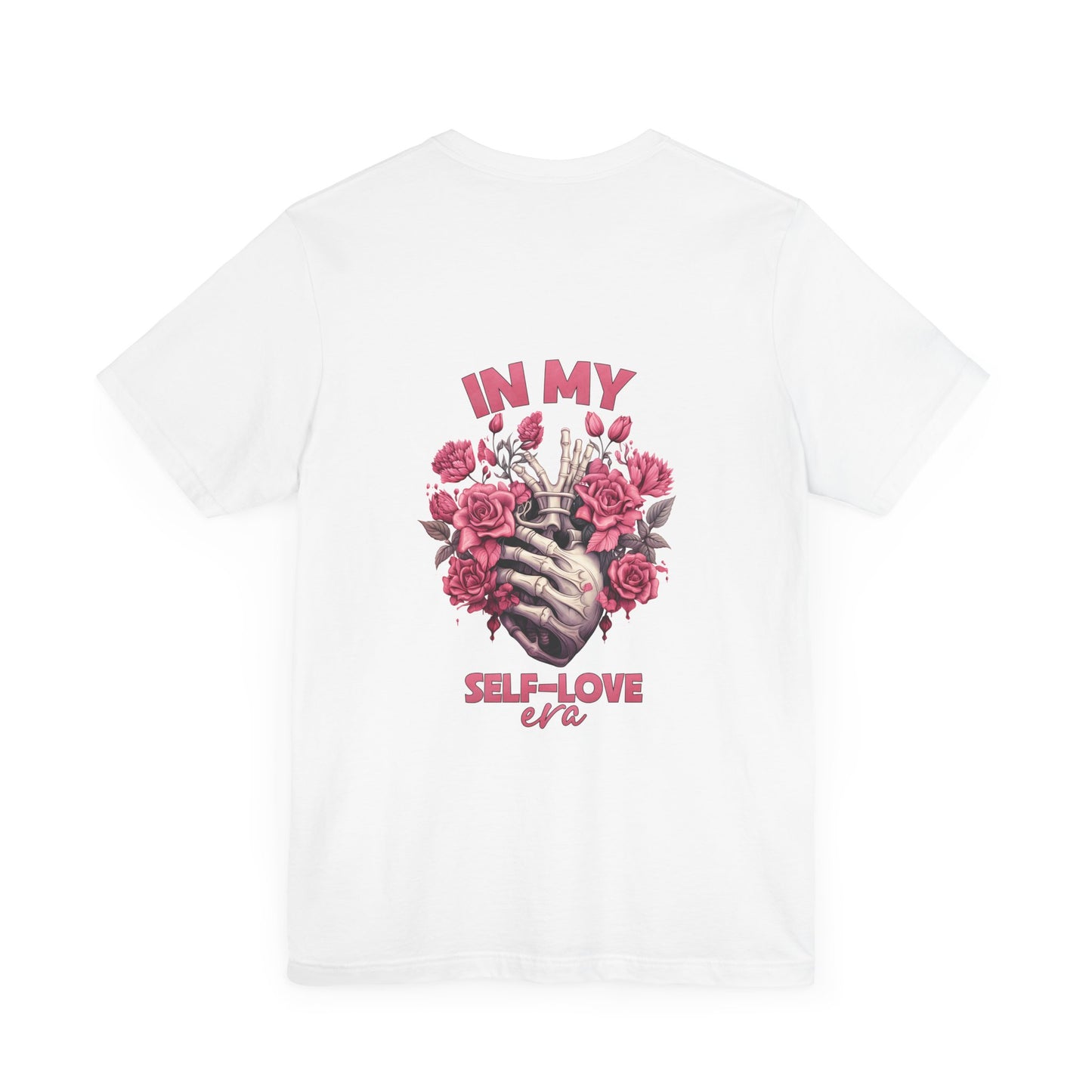 Moody AF front Cherries Self Love skeleton Heart Back