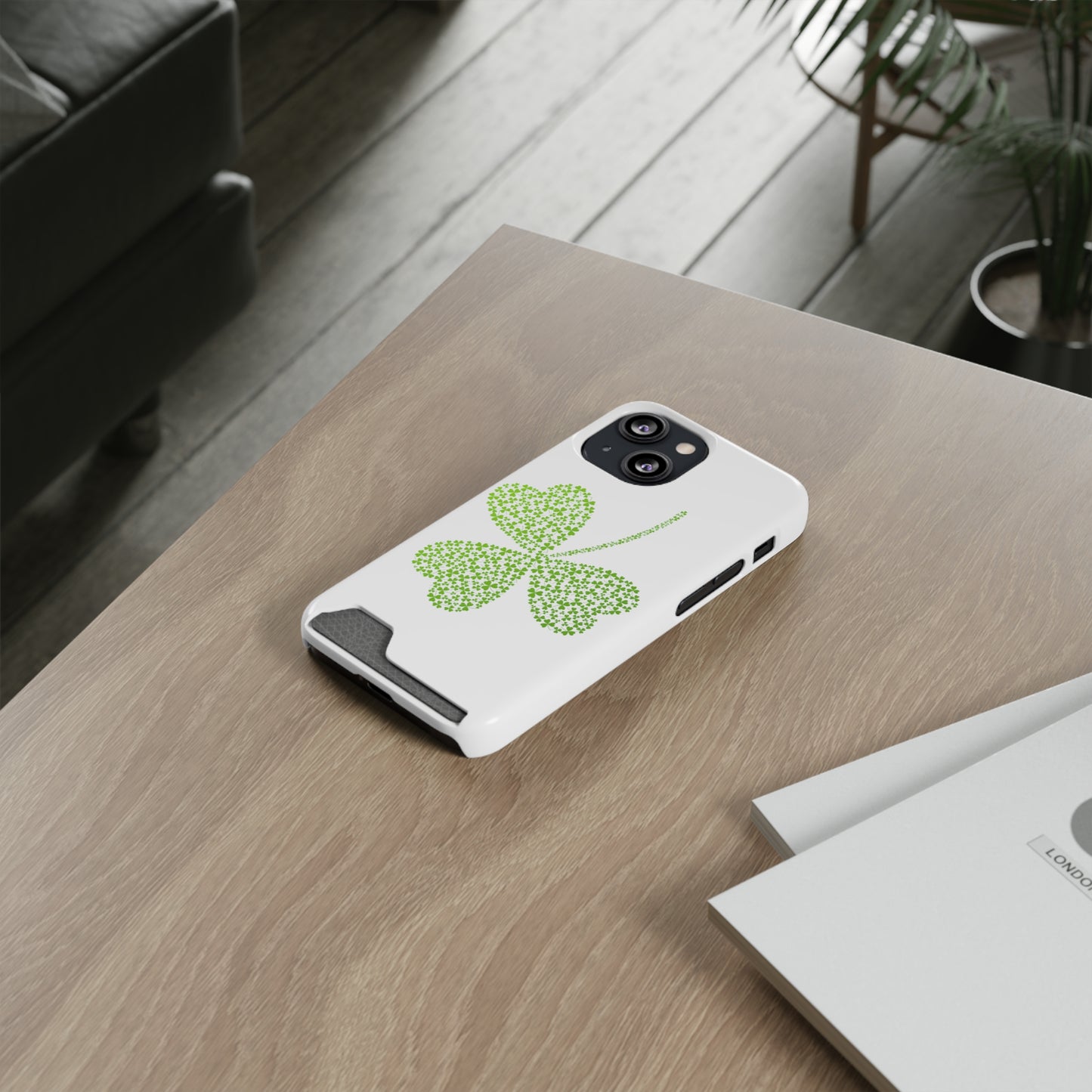 Clover St. Patricks Case With Card Holder