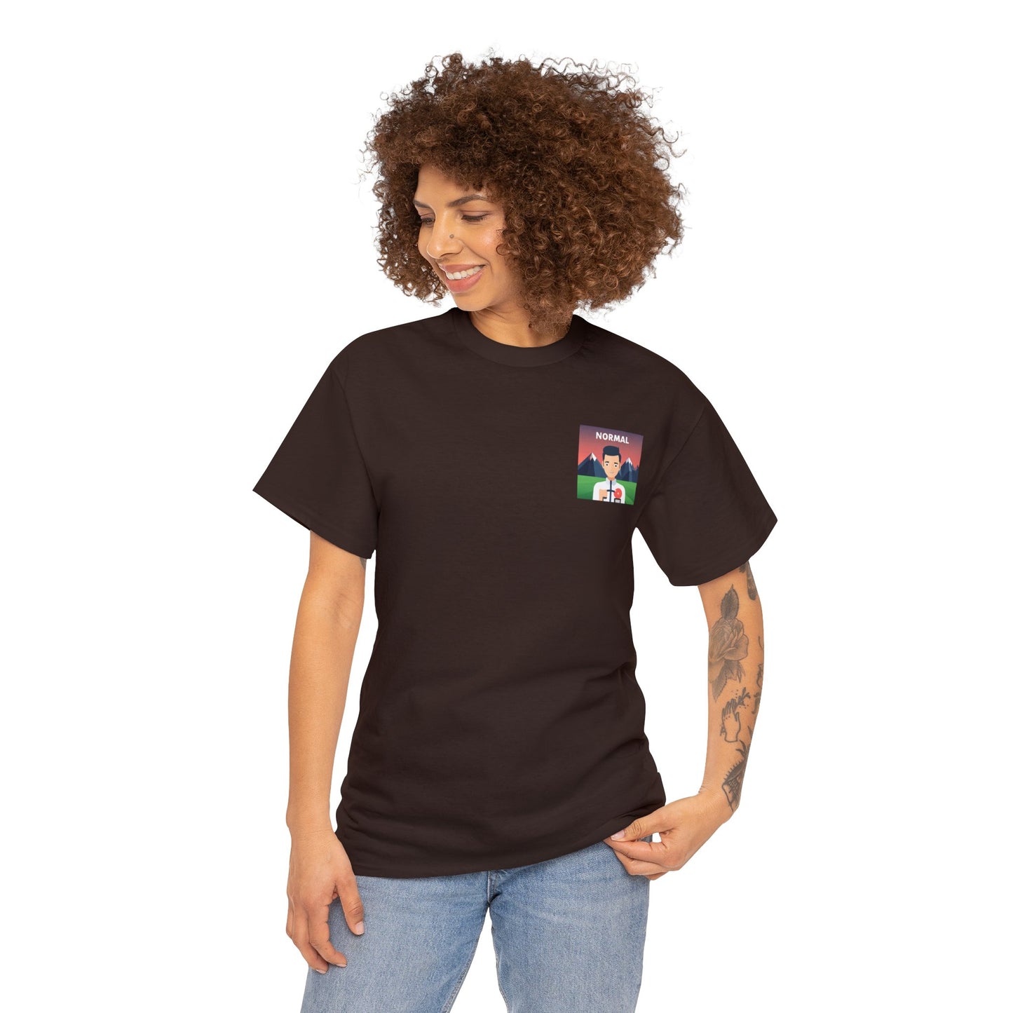 Normal Wear Unisex Heavy Cotton Tee