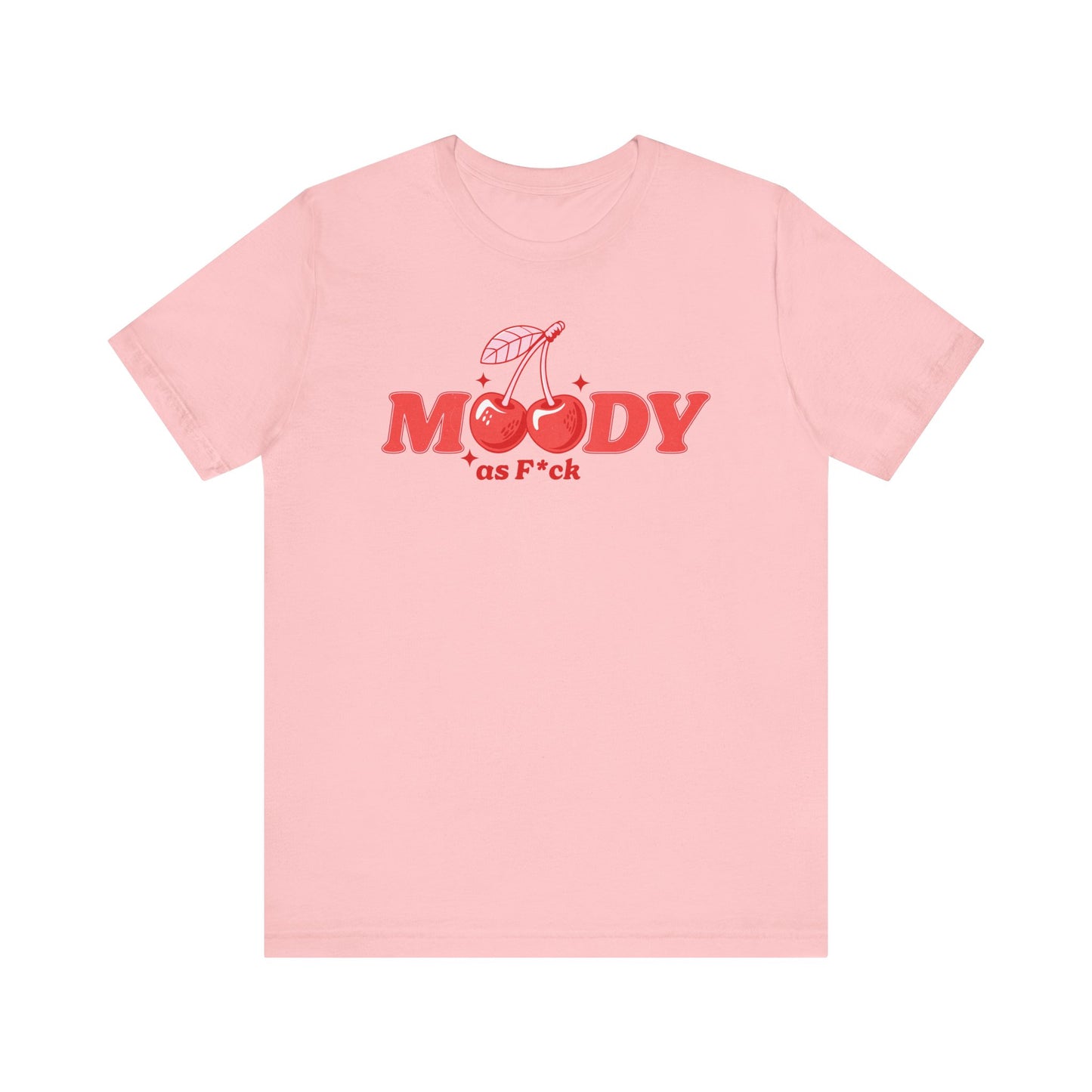 Moody AF front Cherries Self Love skeleton Heart Back