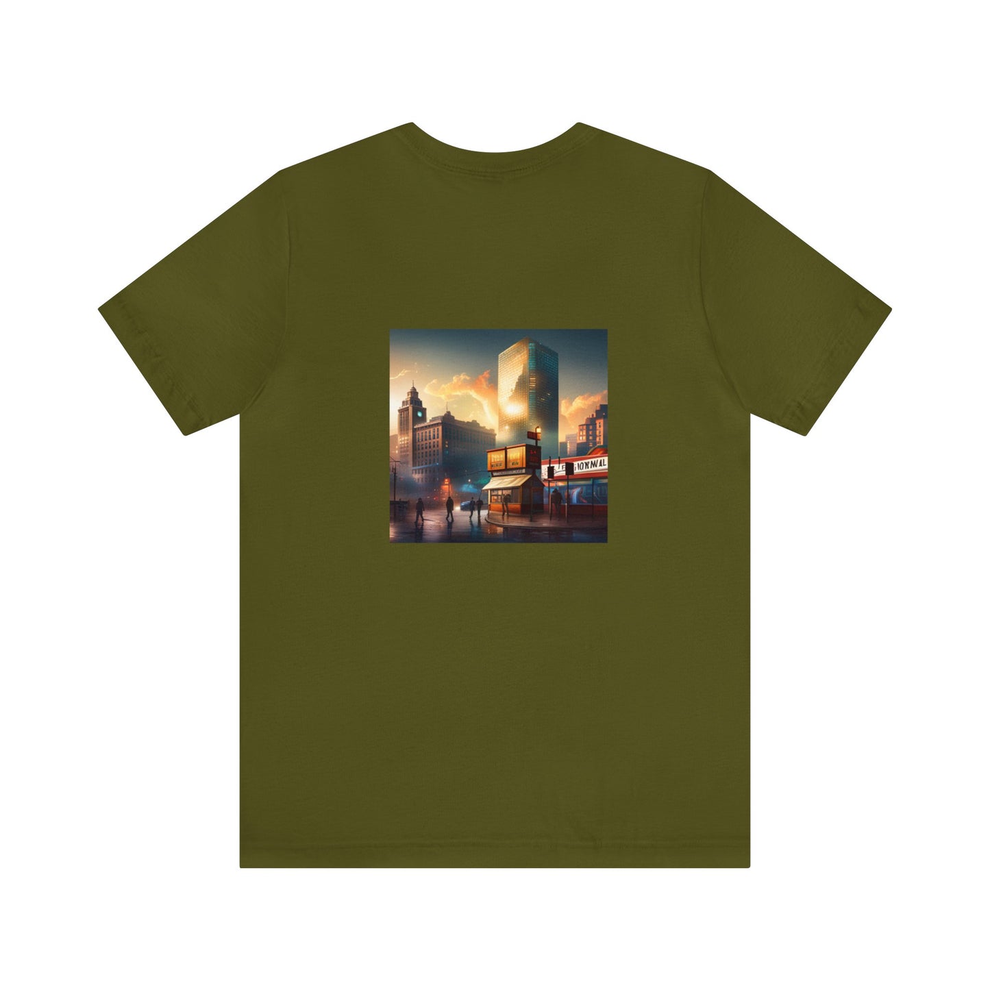 Normal Wear Unisex Jersey Short Sleeve Tee