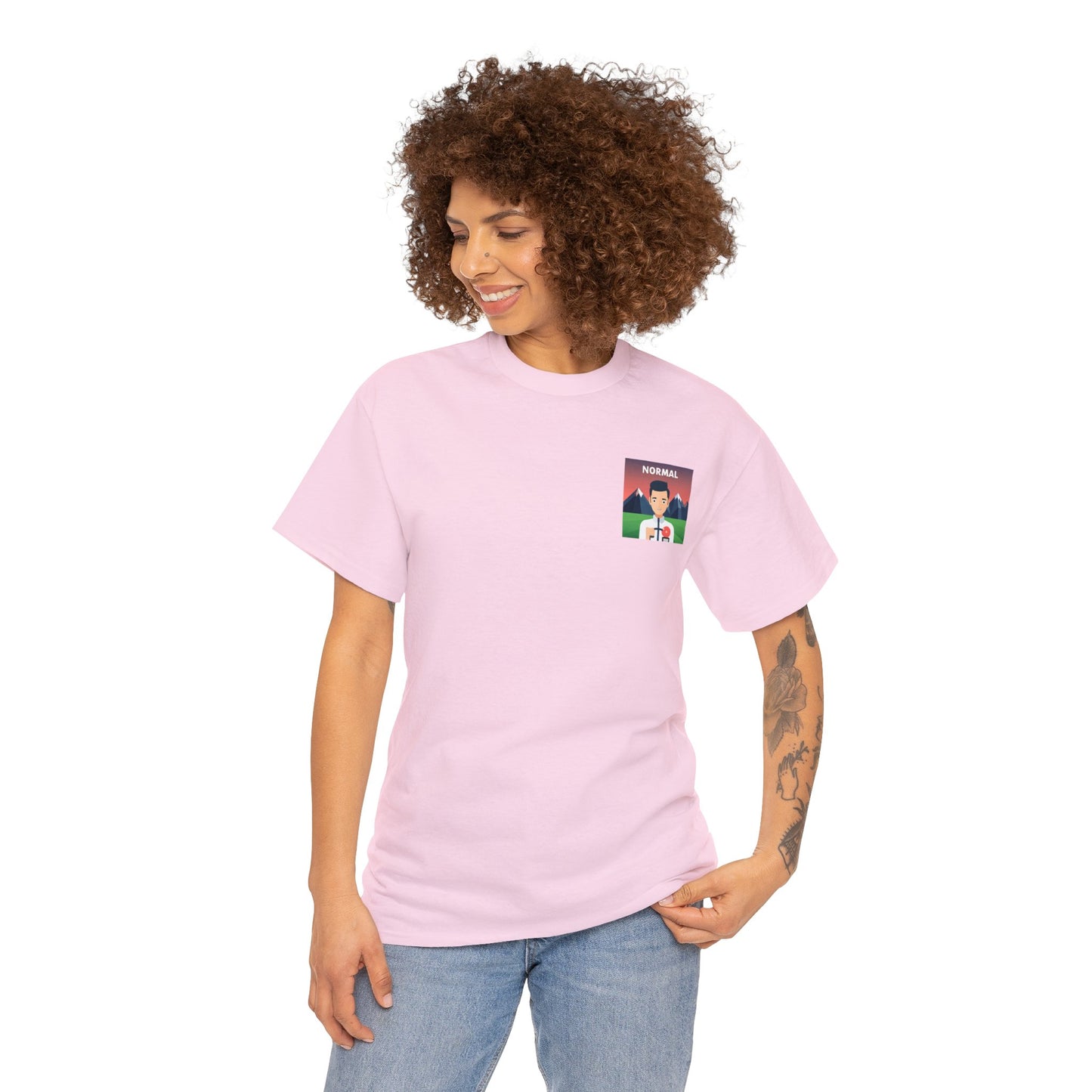 Normal Wear Unisex Heavy Cotton Tee