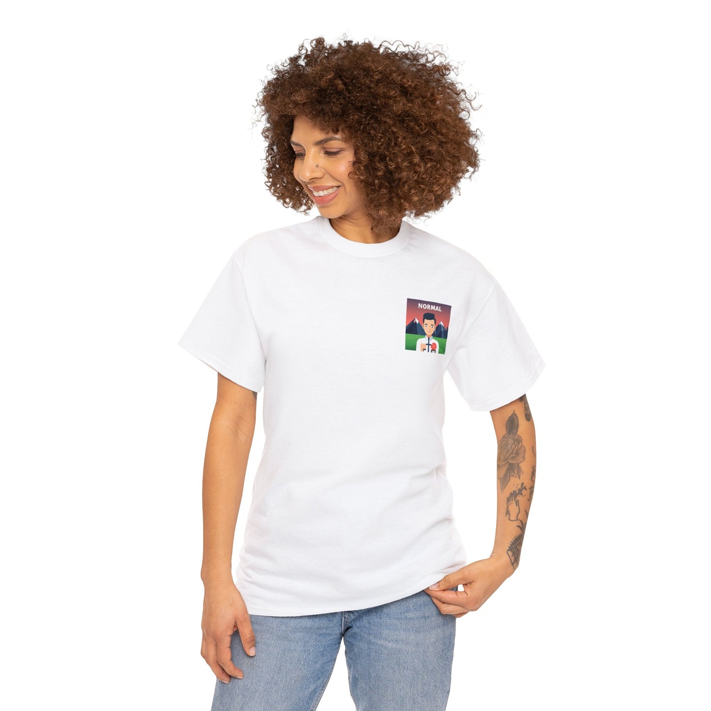 Normal Wear Unisex Heavy Cotton Tee