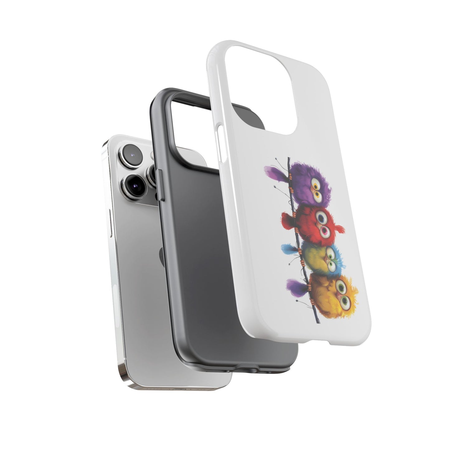 Colorful Bird Phone Case - Tough Cases for Fun and Unique Style