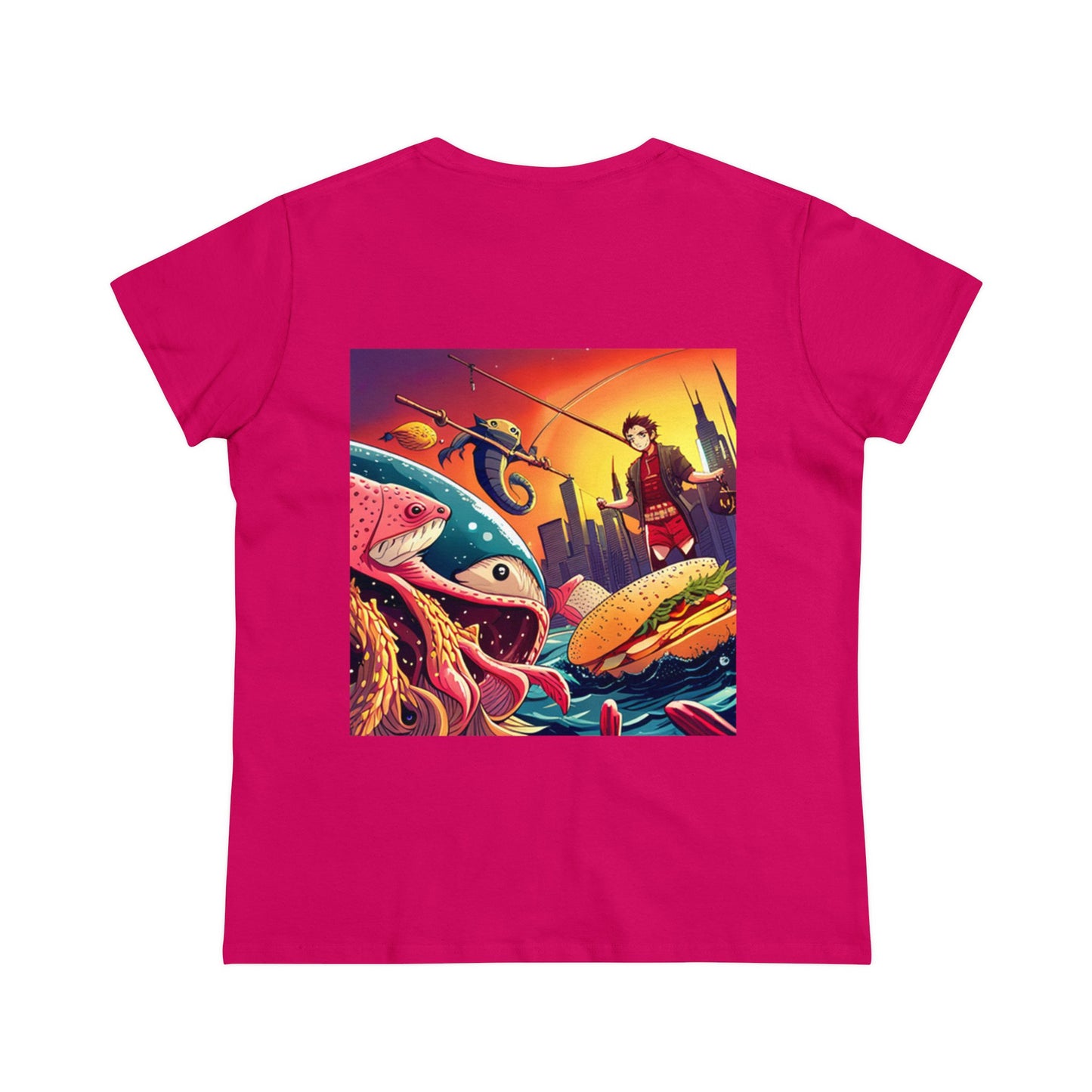 Normal Wear Women's Midweight Cotton Tee