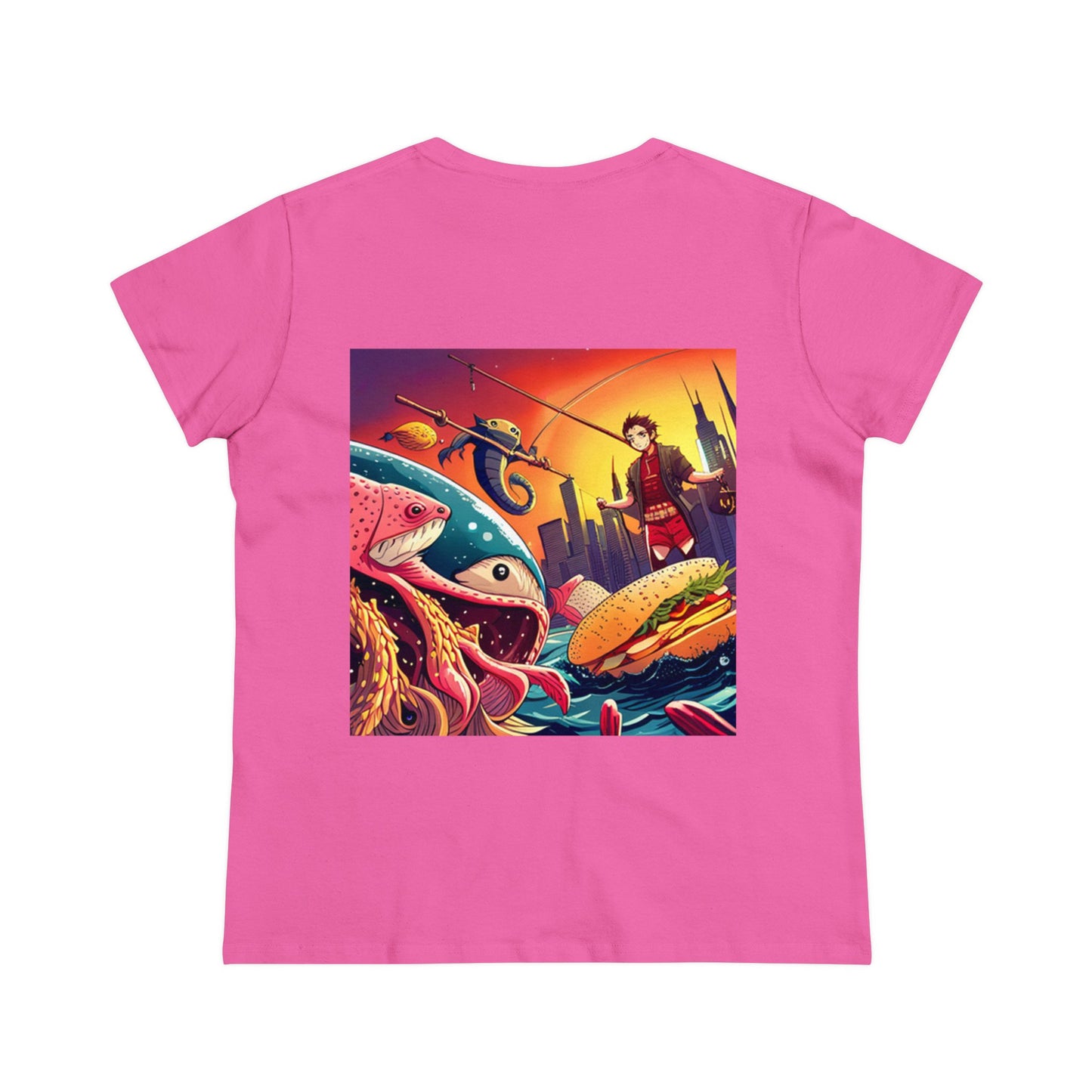 Normal Wear Women's Midweight Cotton Tee