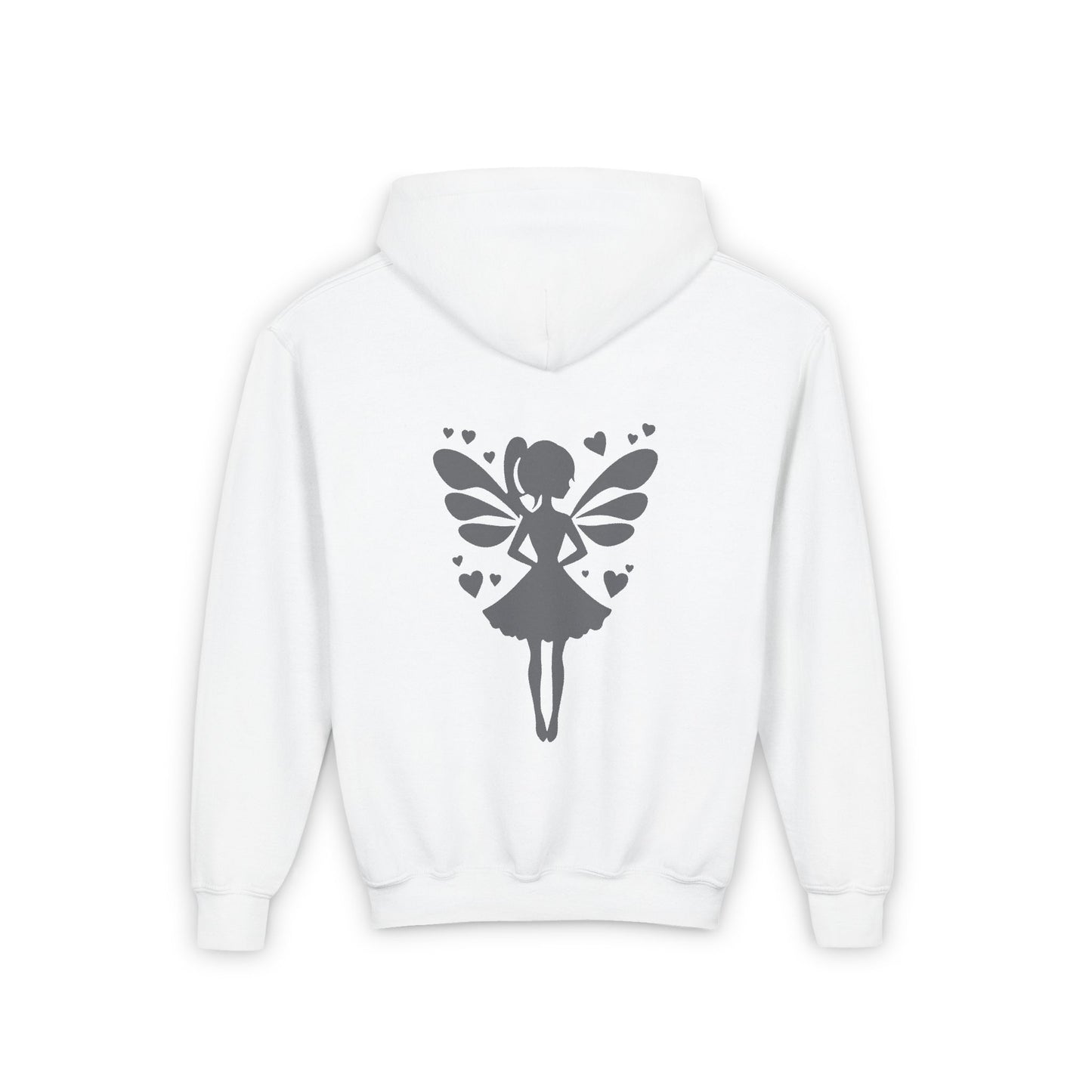 Fairy Hooded Sweatshirt with Outlines