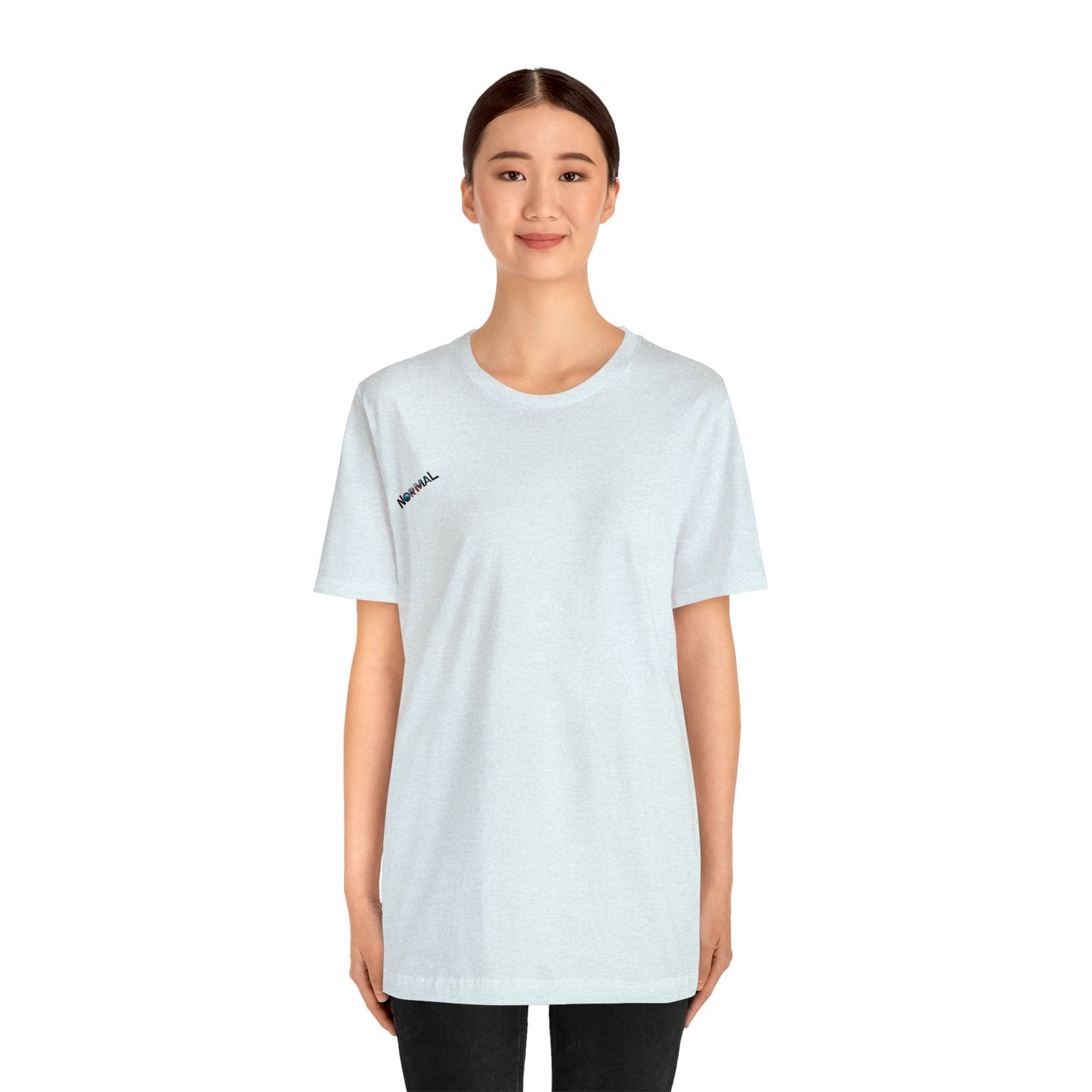 Normal Wear Unisex Jersey Short Sleeve Tee