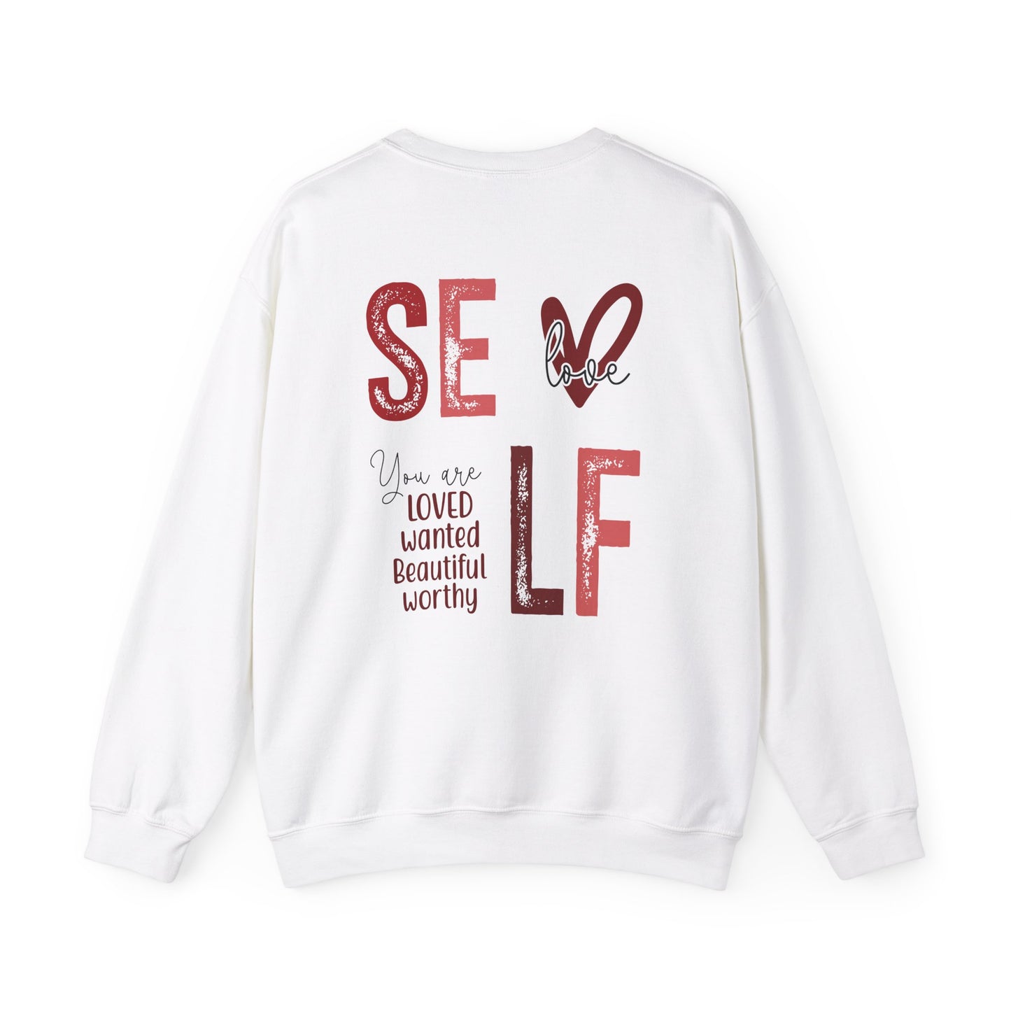 Self Love Design Unisex Heavy Blend™ Crewneck Sweatshirt