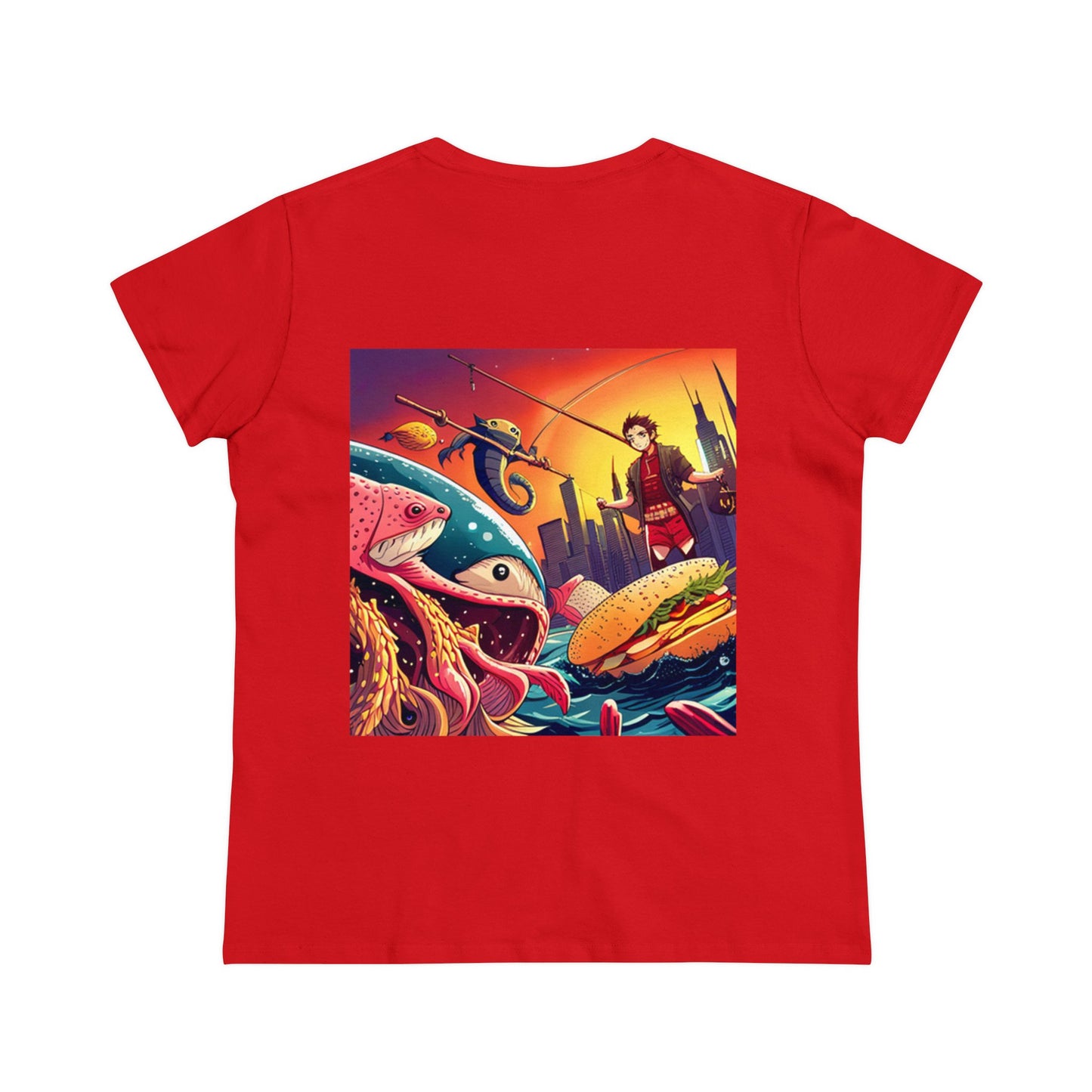 Normal Wear Women's Midweight Cotton Tee