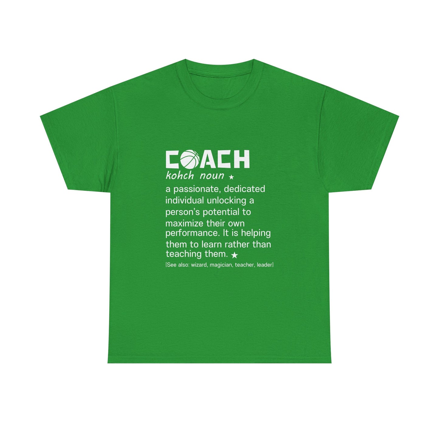 Basketball Coach Definition Unisex Tee