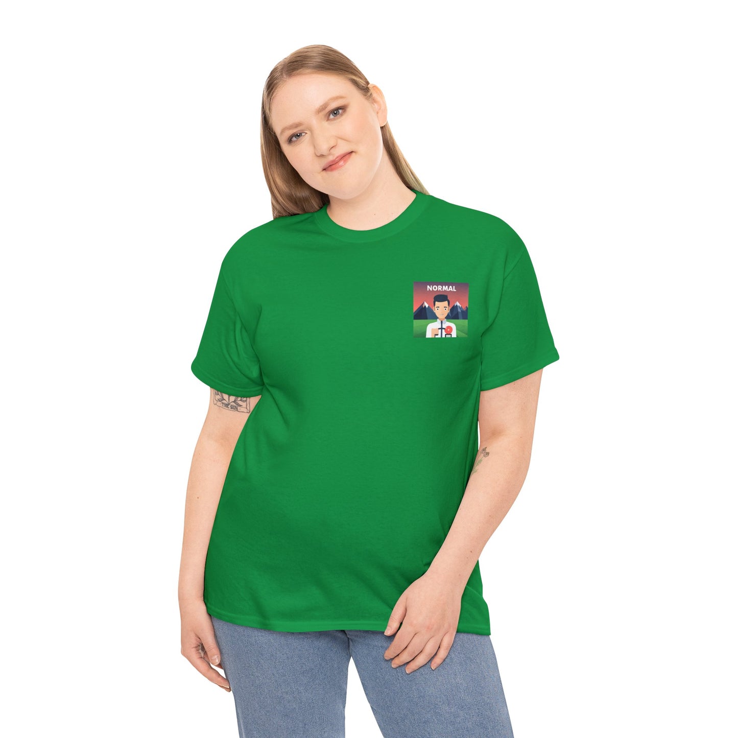 Normal Wear Unisex Heavy Cotton Tee