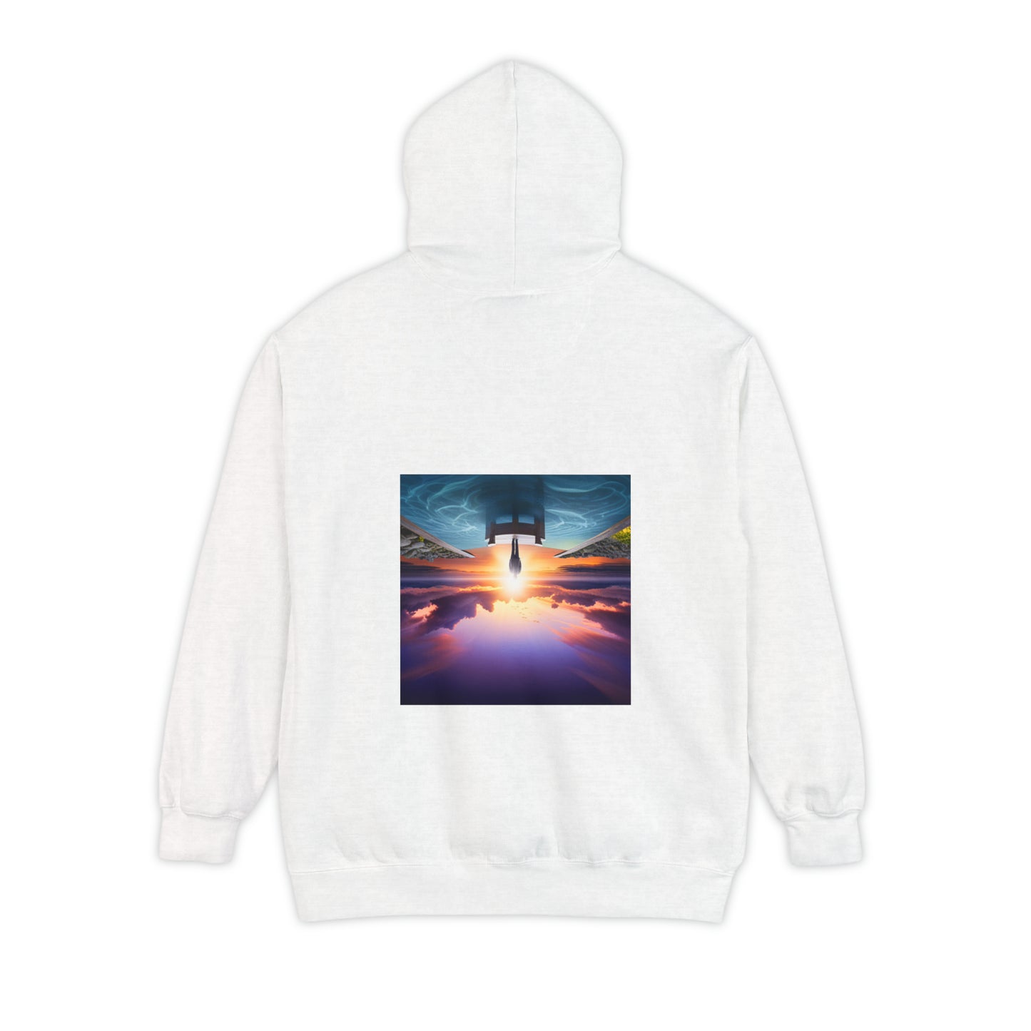 Normal Wear Unisex Garment-Dyed Hoodie