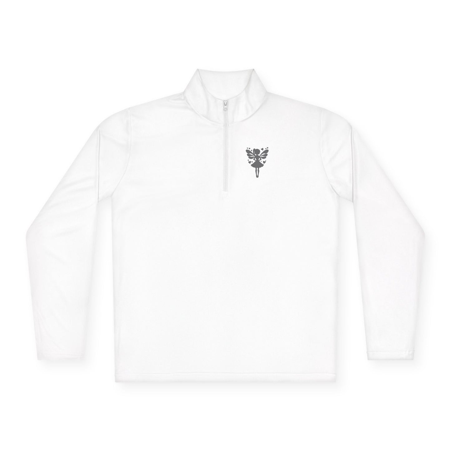 rainbow bones hands making heart shape. Simple Unisex Quarter-Zip Pullover