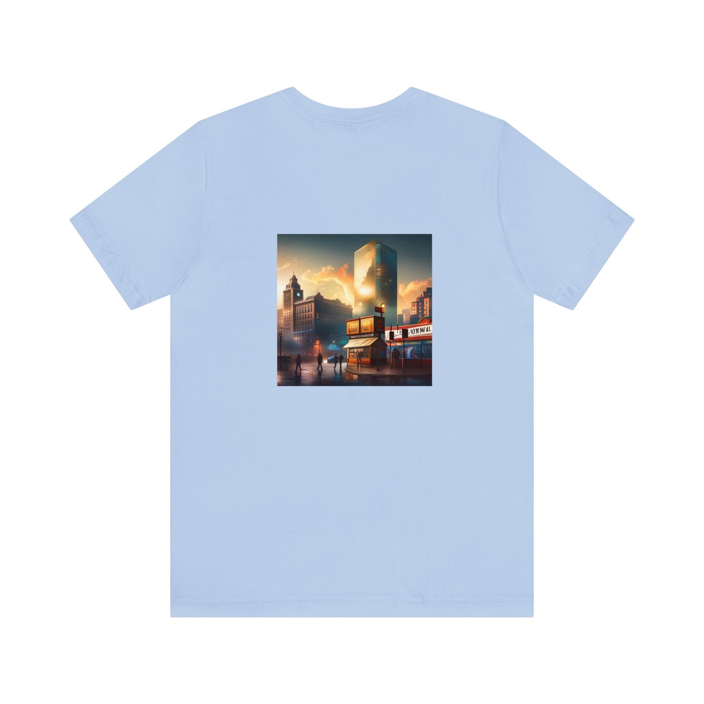 Normal Wear Unisex Jersey Short Sleeve Tee