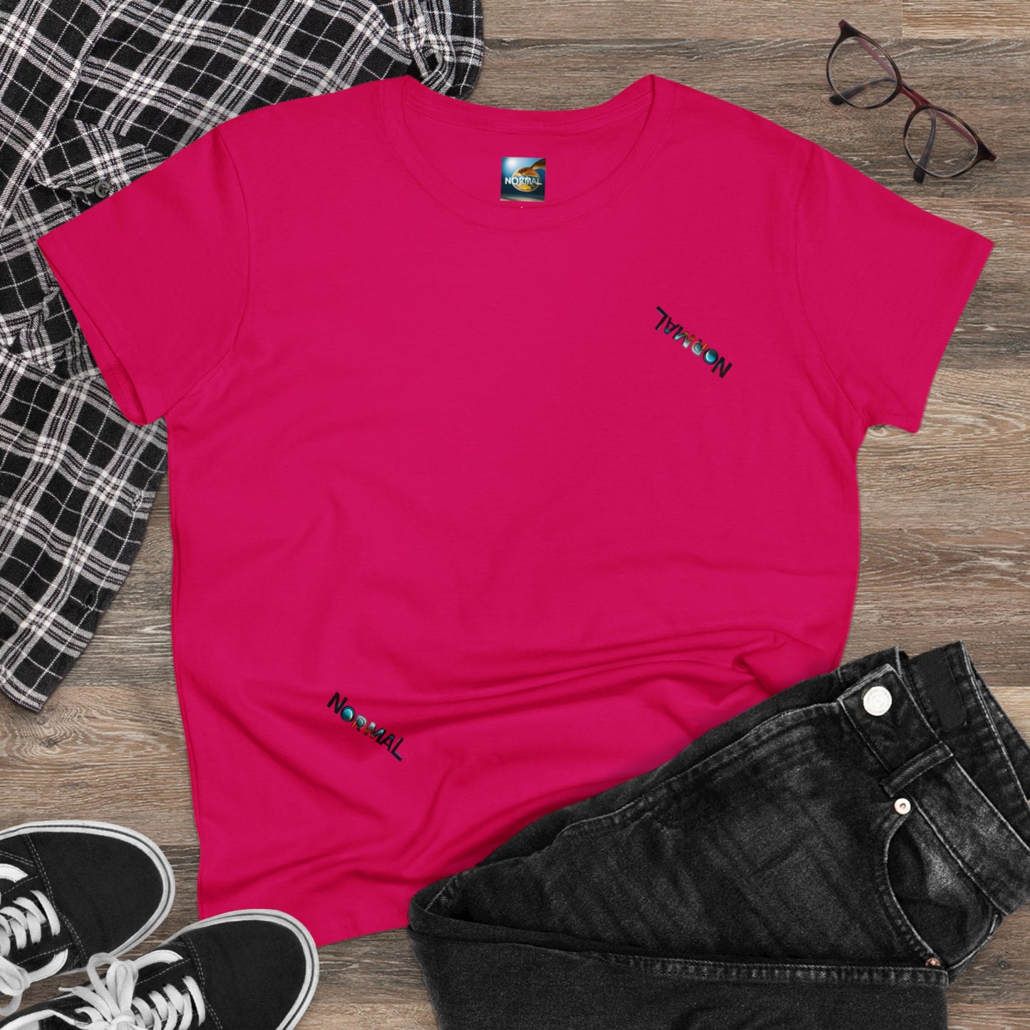 Normal Wear Women's Midweight Cotton Tee