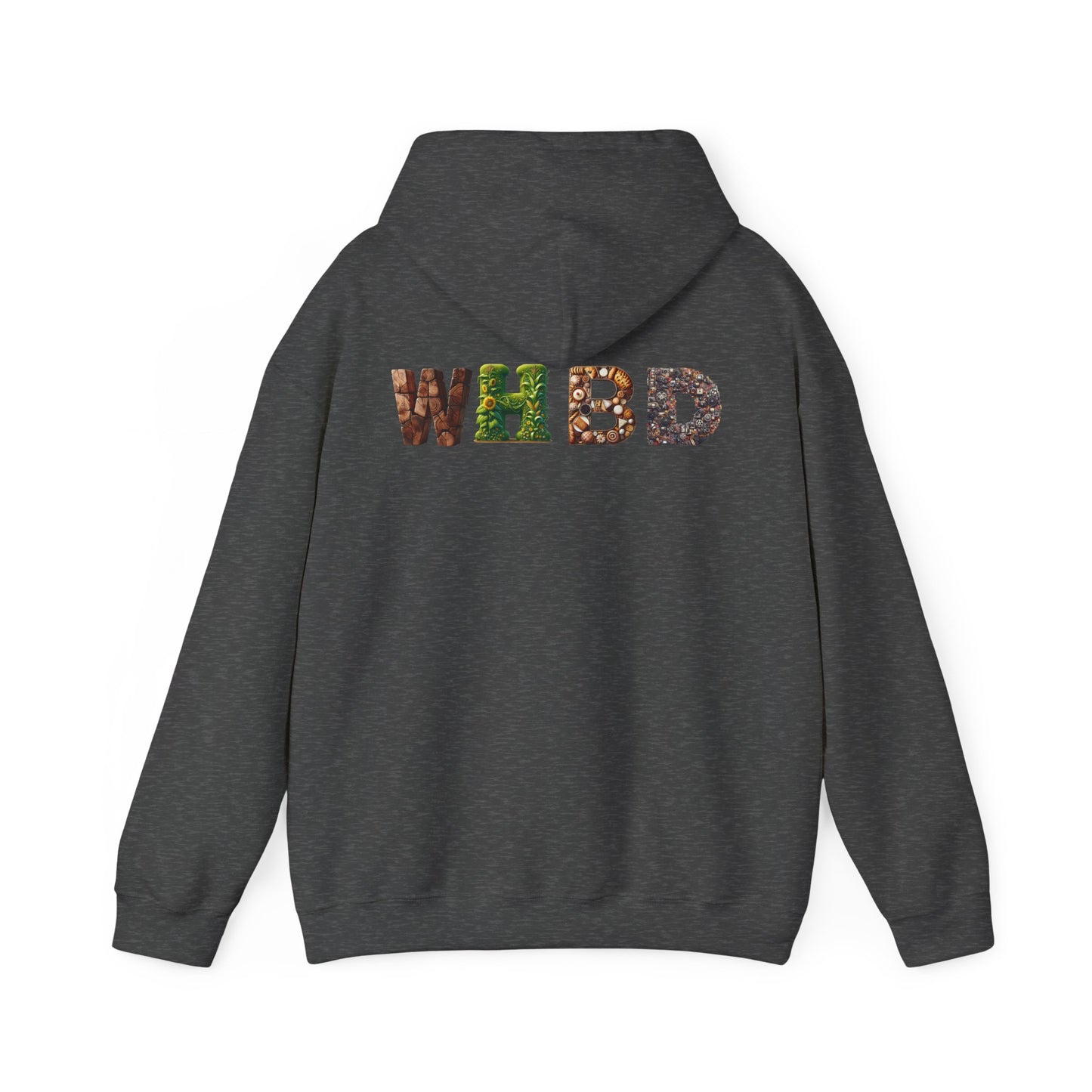 Nature-Inspired WHBD Hoodie, Cozy Sweatshirt for Nature Lovers, Perfect for Fall, Earth Day, Gift for Friends, Unisex Apparel