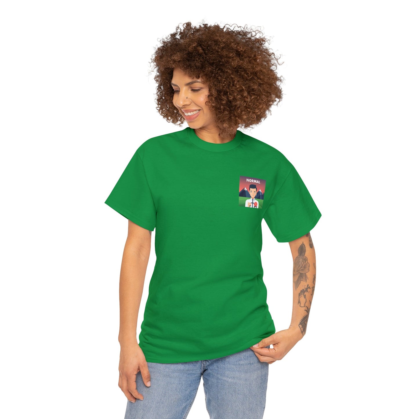 Normal Wear Unisex Heavy Cotton Tee
