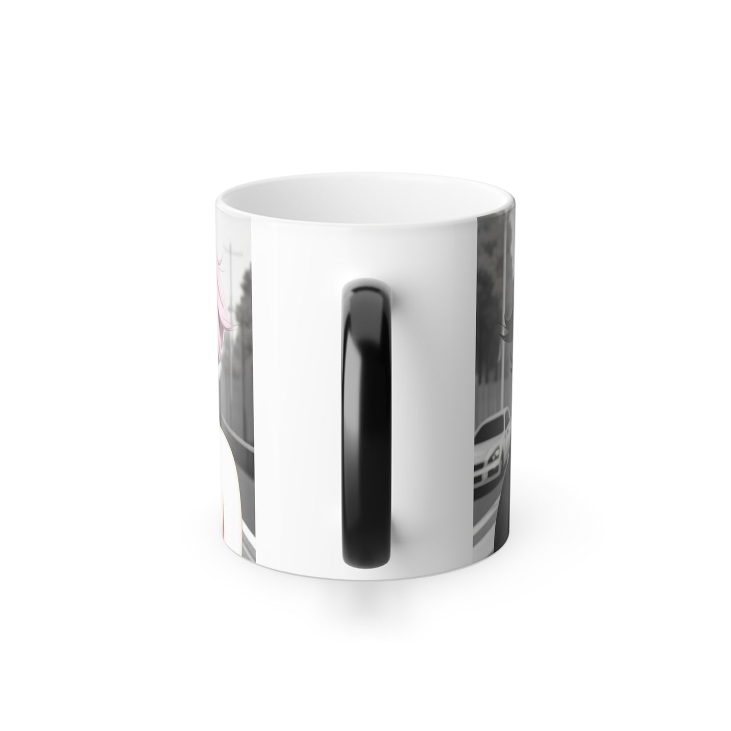 Anime Couple AI image on Thermal showing mug