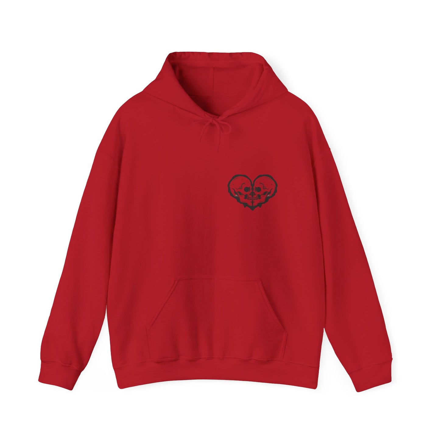 Skeleton Heart Hoodie - if i had feelings they'd be for you