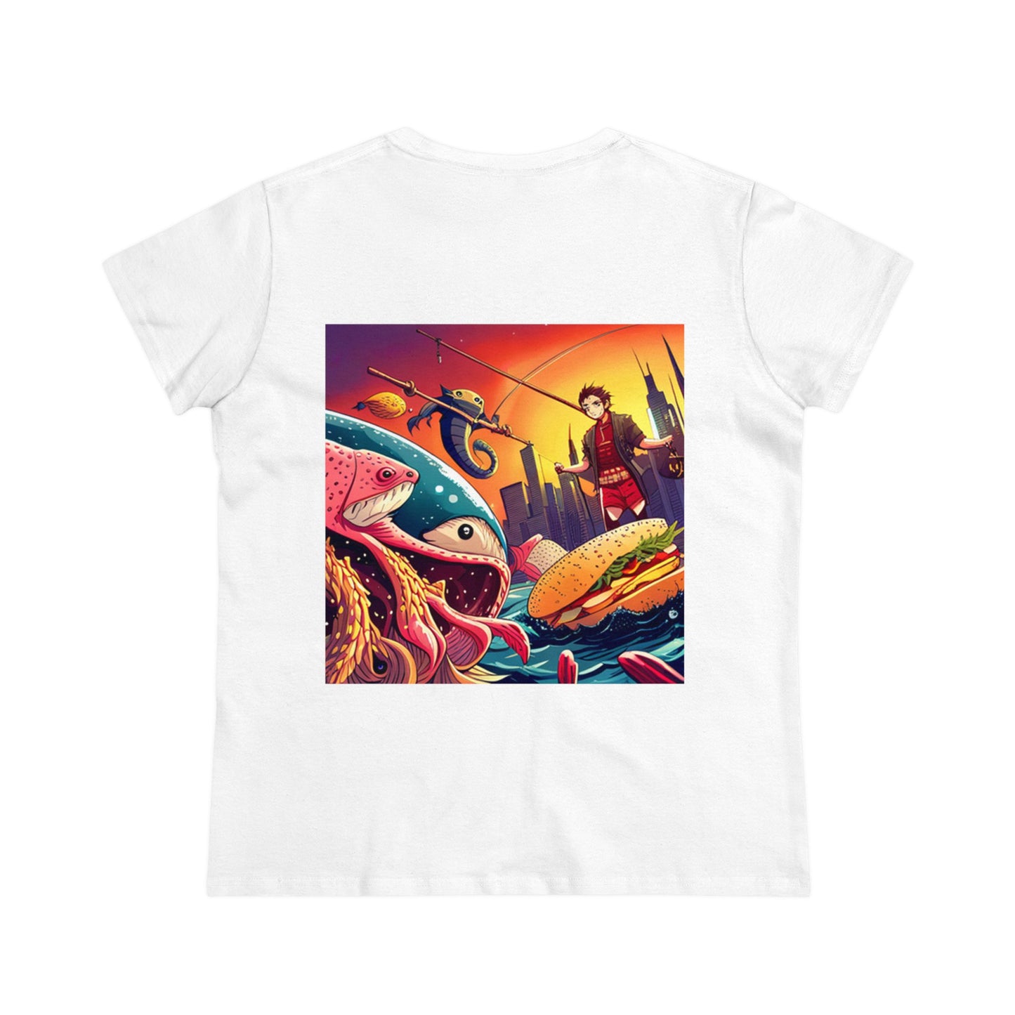 Normal Wear Women's Midweight Cotton Tee