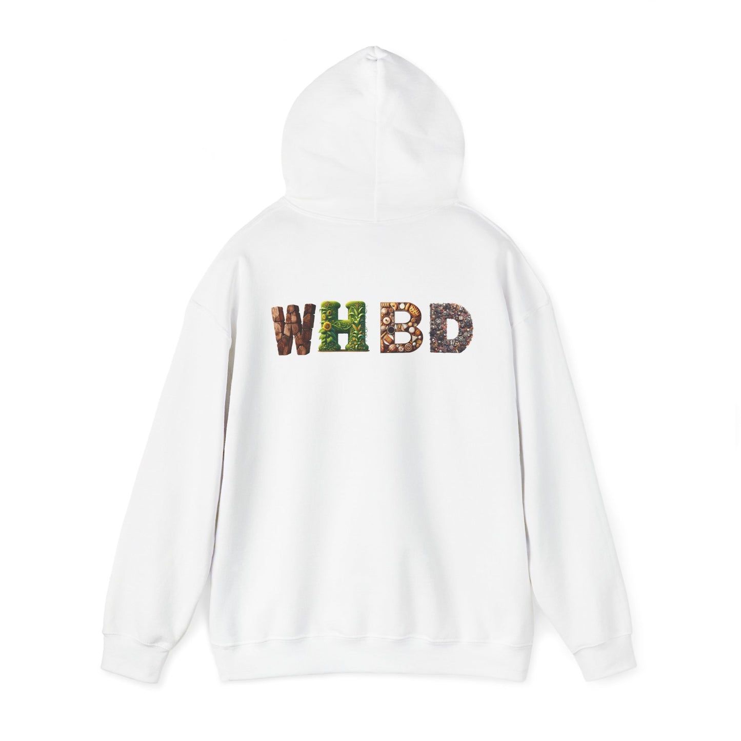 Nature-Inspired WHBD Hoodie, Cozy Sweatshirt for Nature Lovers, Perfect for Fall, Earth Day, Gift for Friends, Unisex Apparel