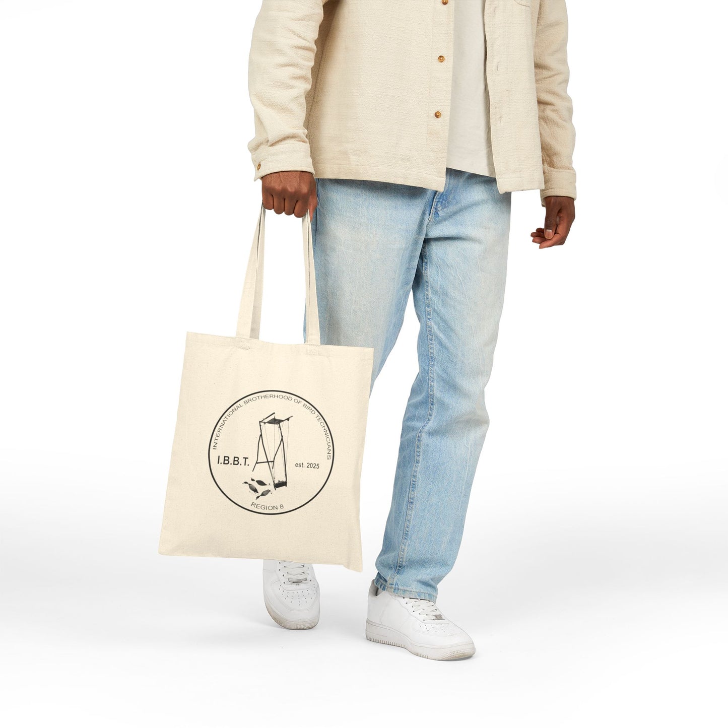 Stylish Cotton Canvas Tote Bag - Eco-Friendly, Personalized, Perfect for Shopping, Gifts, and Everyday Use, I.B.T. Design