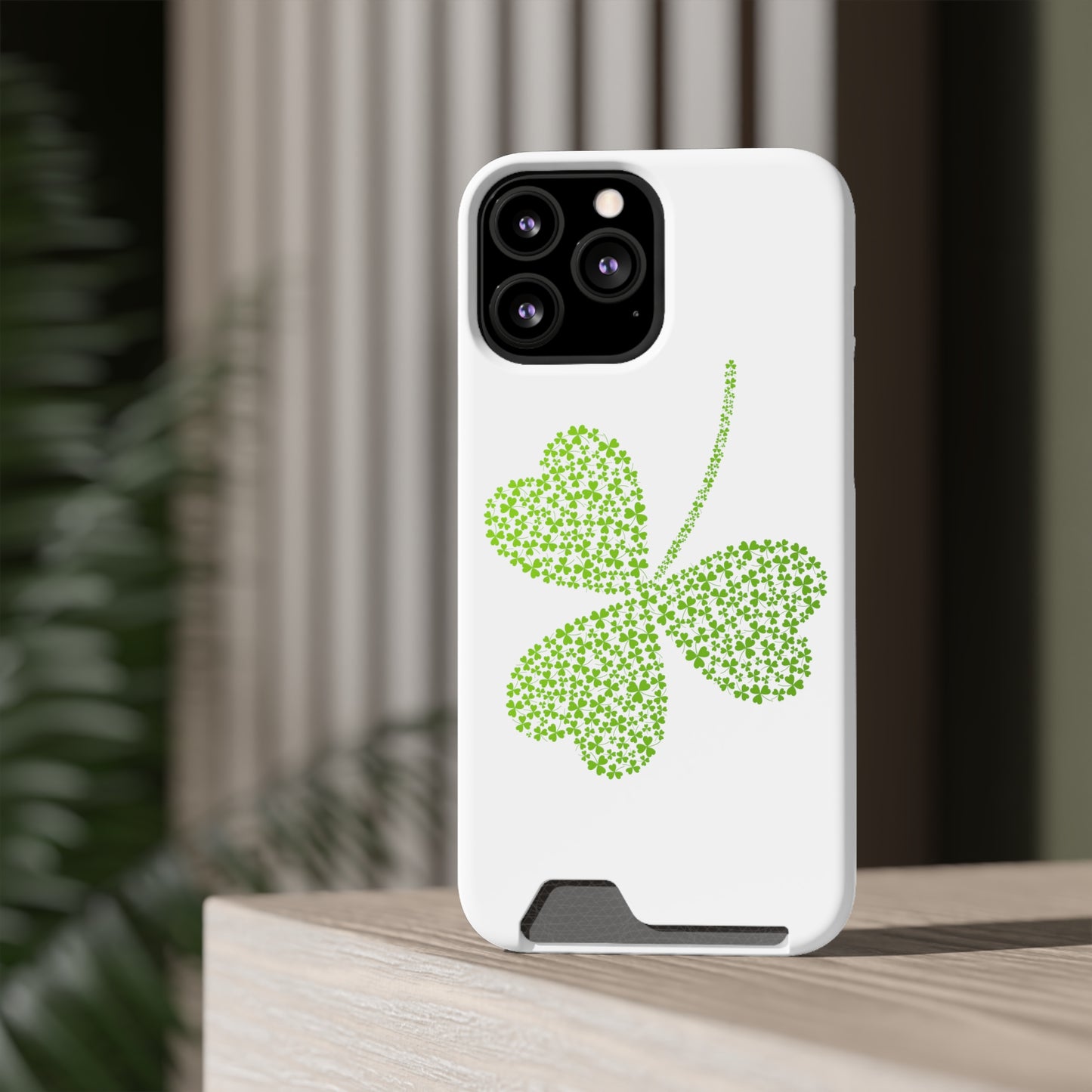 Clover St. Patricks Case With Card Holder